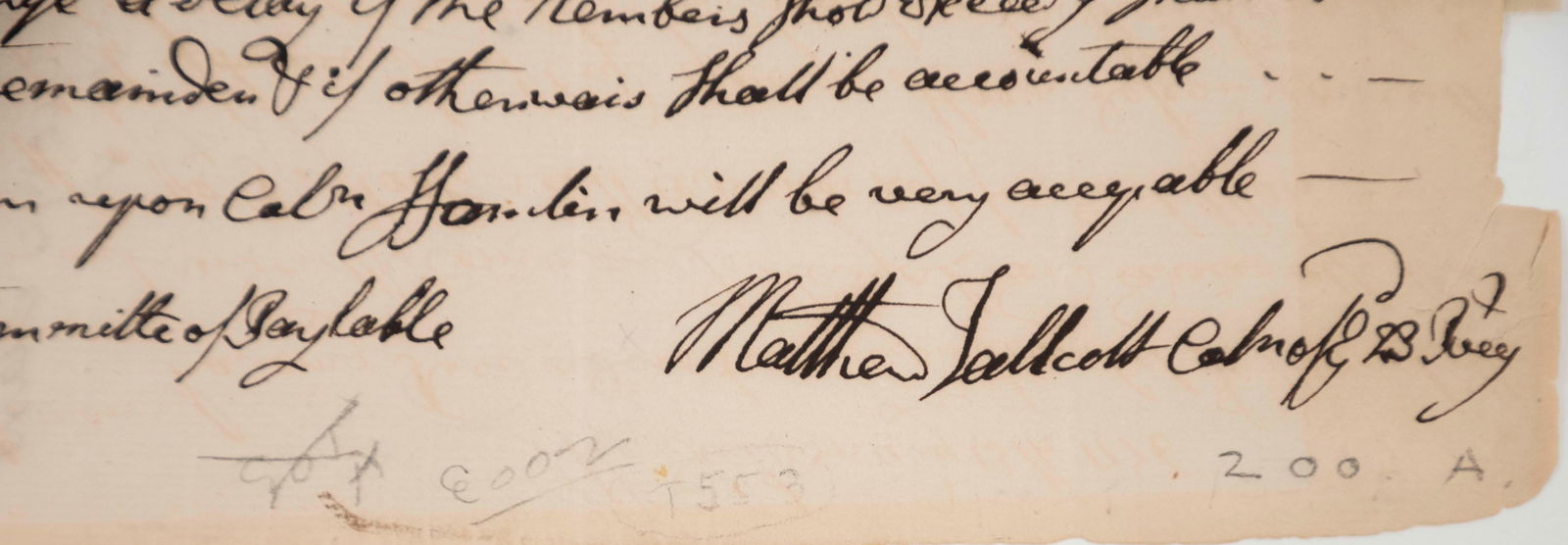 1776 Revolutionary War Document - 3