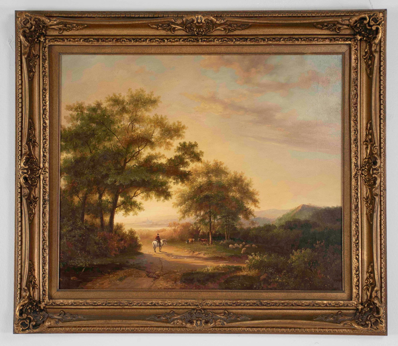 Signed Oil on Canvas Landscape (1 of 8)