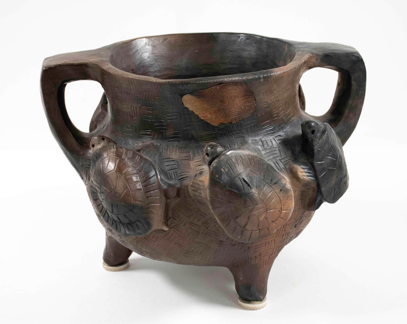 Sarah Ayers, Catawba Pottery Large Effigy Bowl (1 of 10)