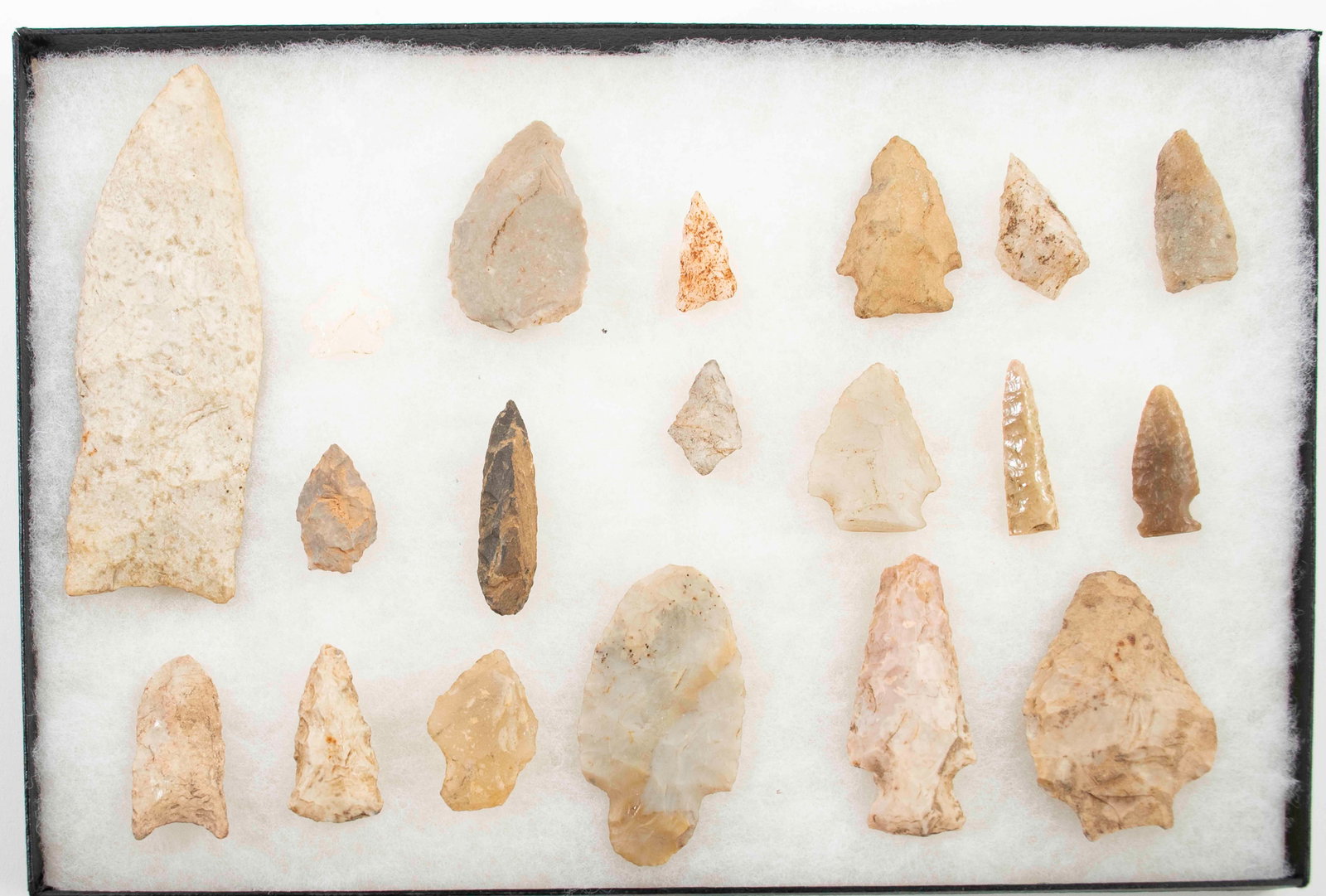 Native American Stone Arrowheads & Spear Heads (1 of 12)