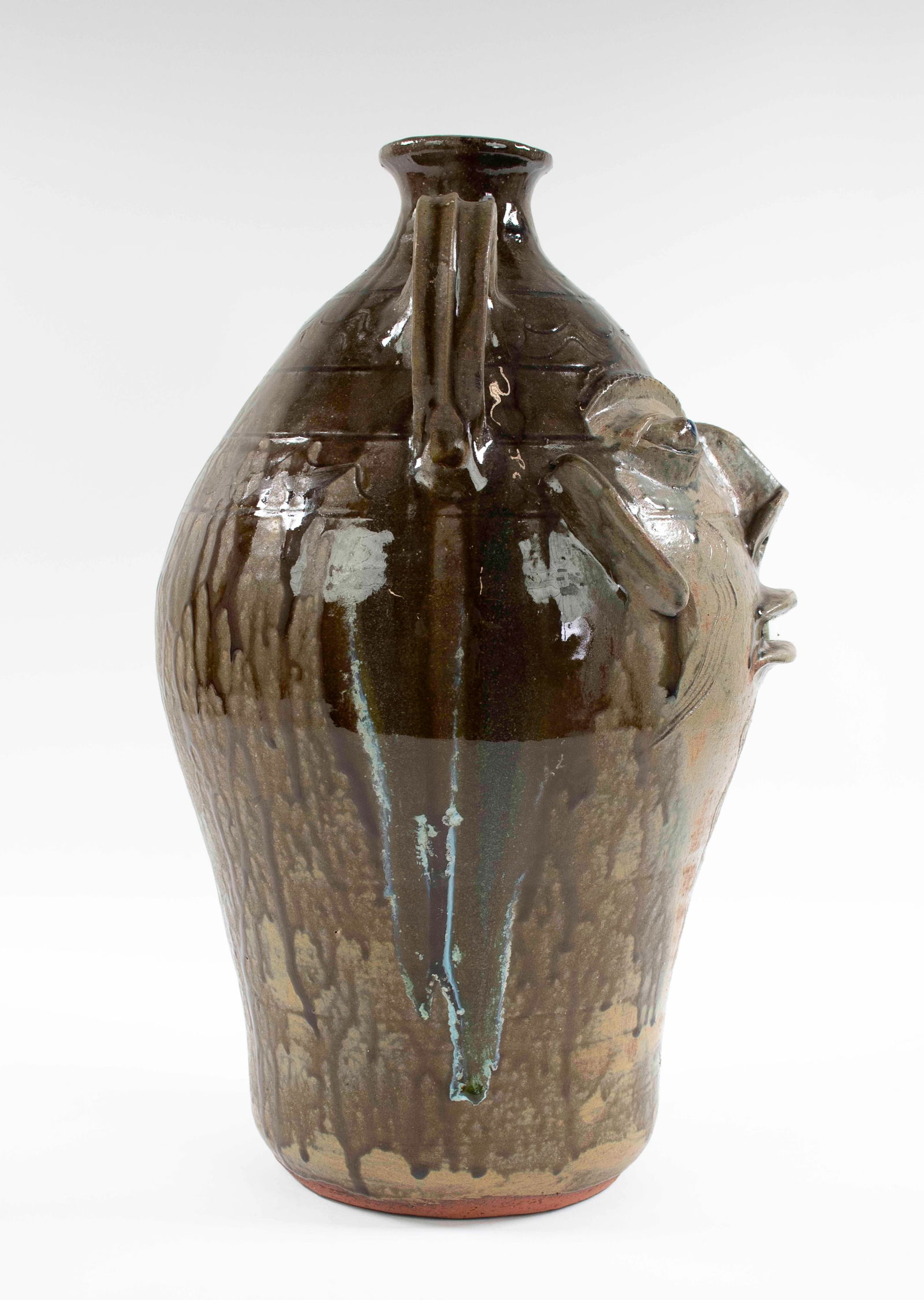 Large Walter Fleming Face Jug - 3