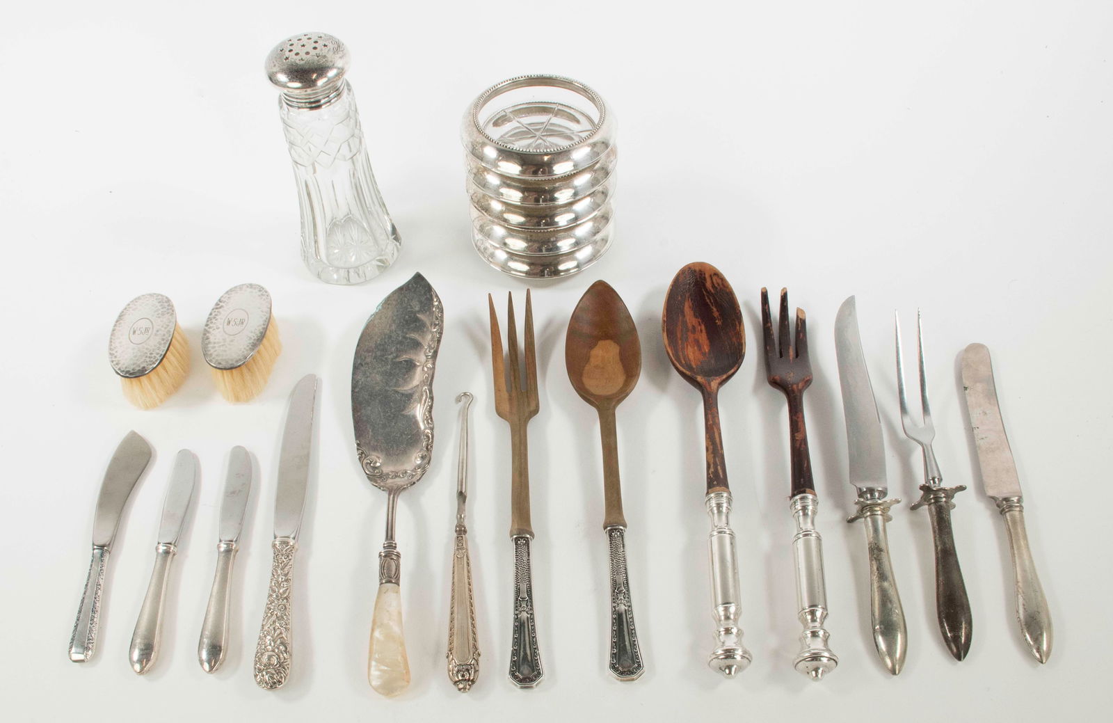 Lot of Weighted Sterling Silver Items (1 of 7)