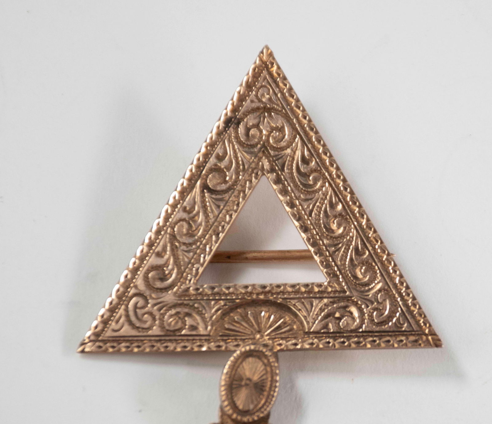 10K Masonic Commandery Medal - 3