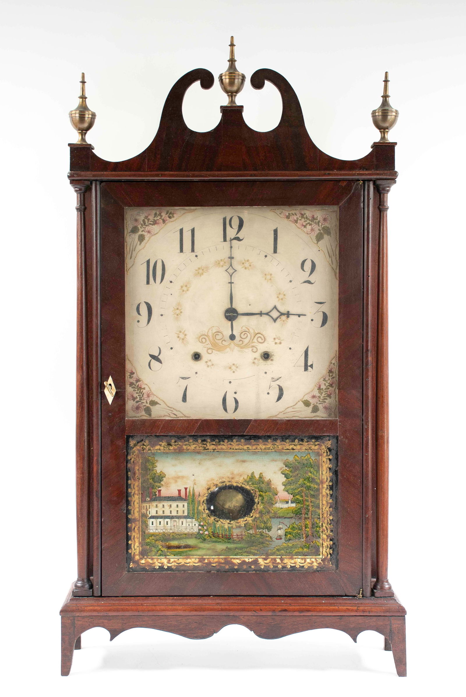Seth Thomas Pillar and Scroll Clock (1 of 9)