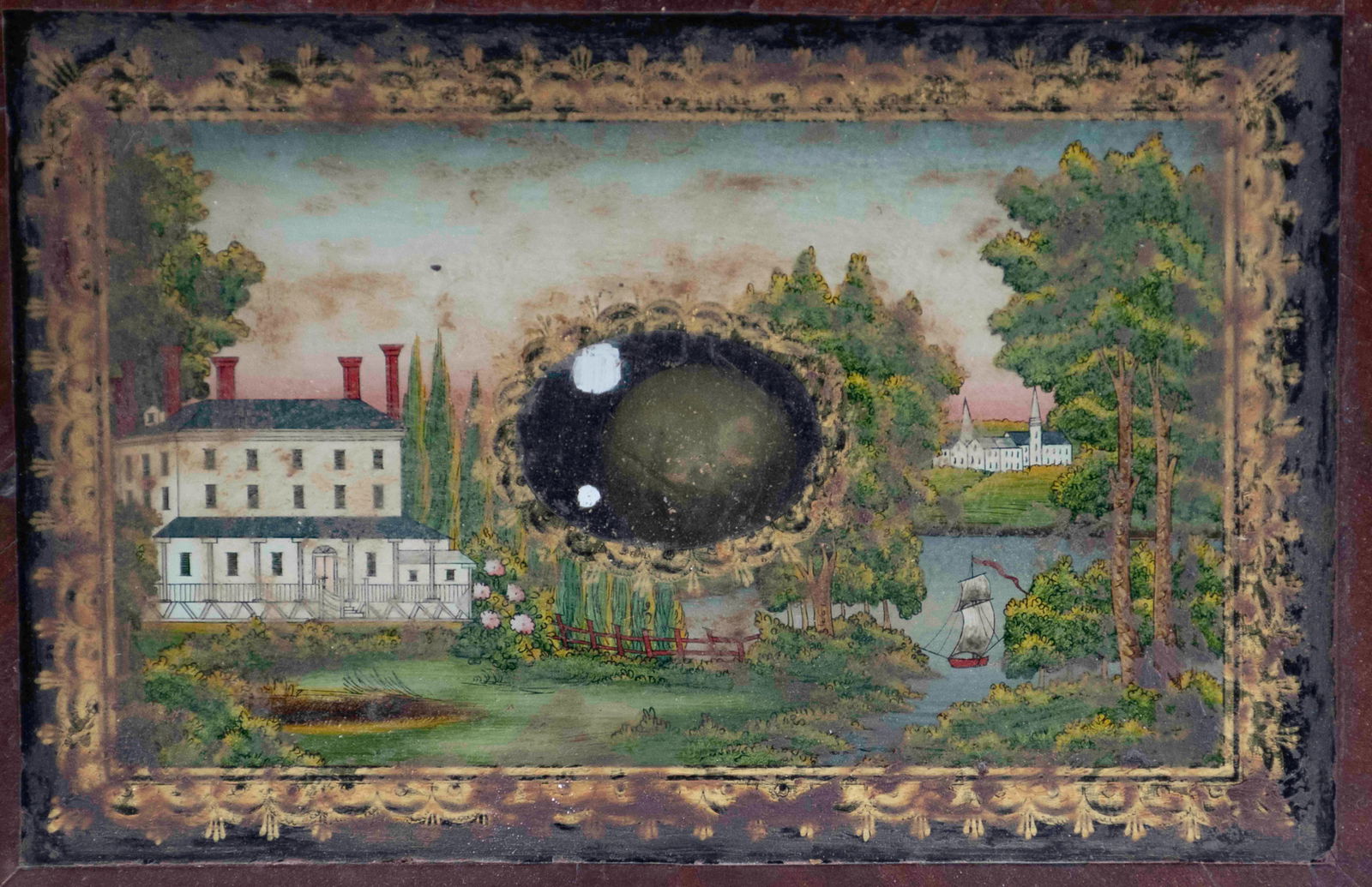 Seth Thomas Pillar and Scroll Clock - 3