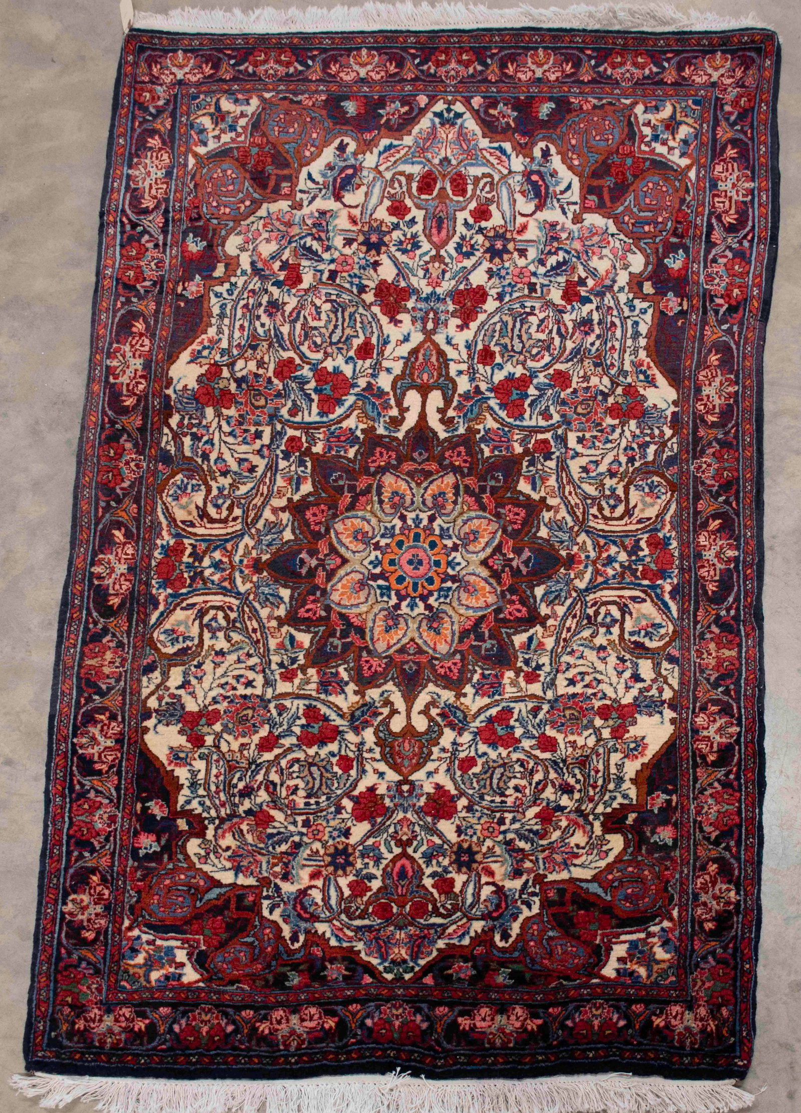 Persian Bidjar Area Rug, 3'6"W, 6'1"L (1 of 5)