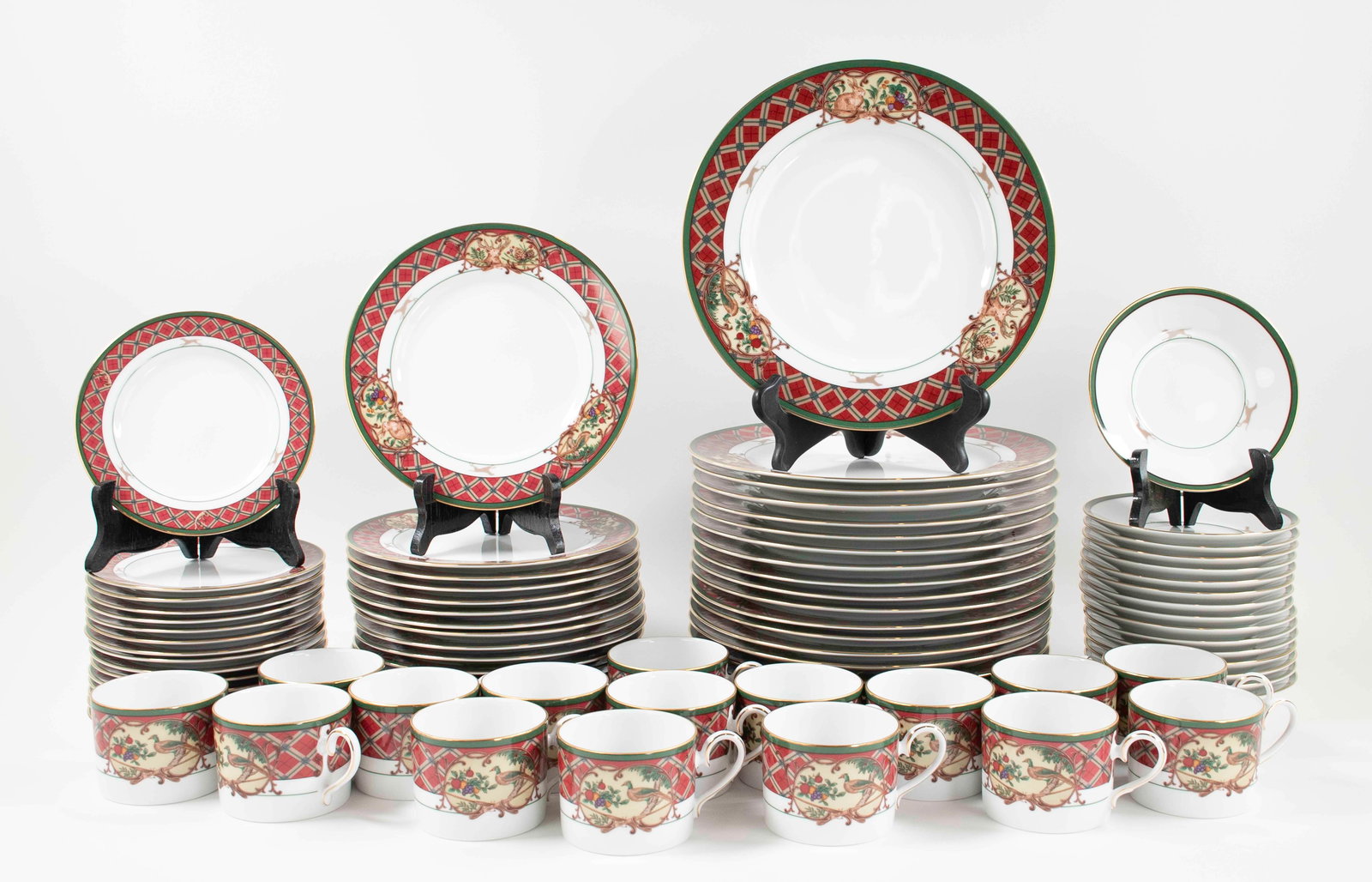 Noritake "Royal Hunt" Dinner Service, 83 Pcs. (1 of 13)