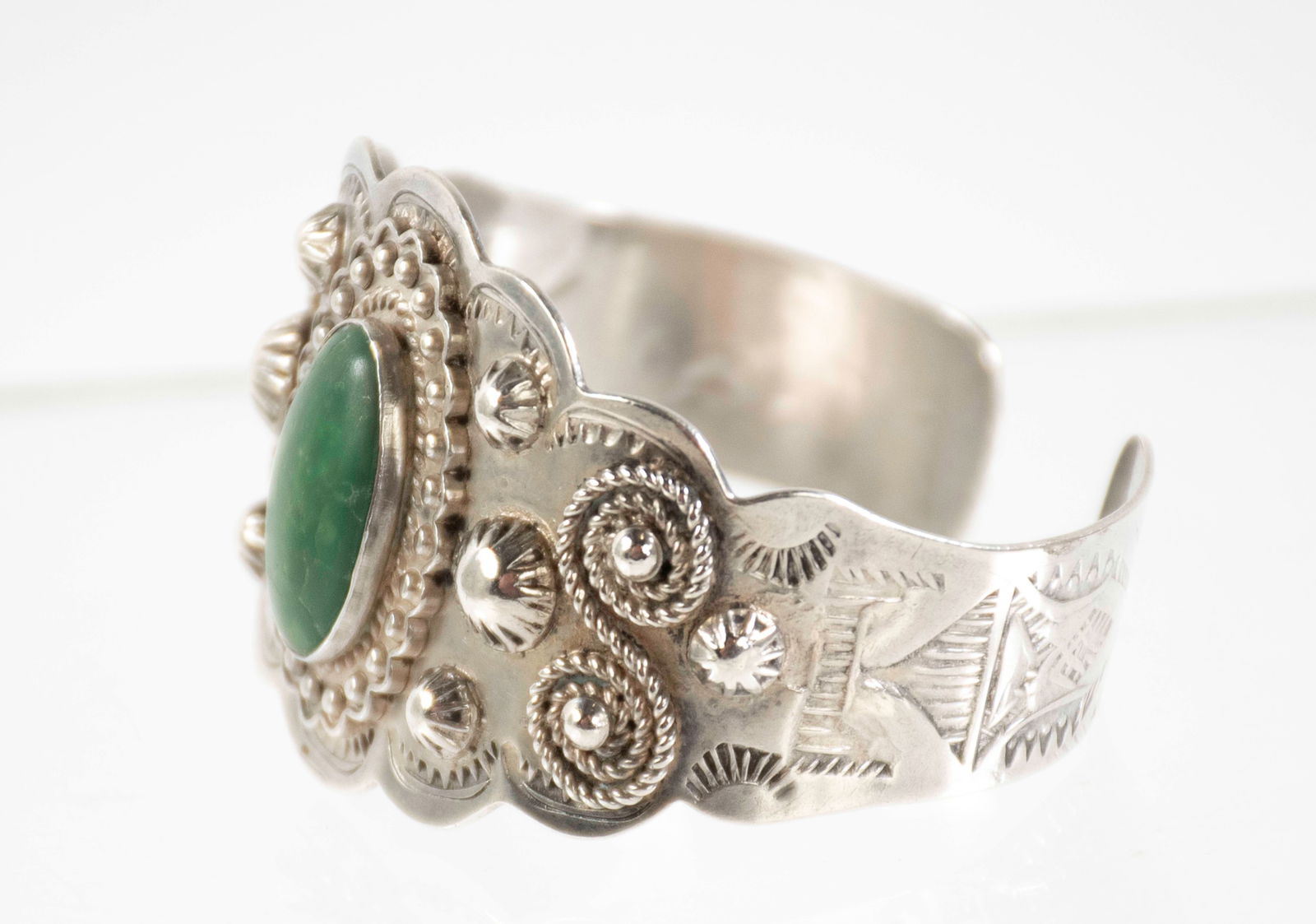 Three Sterling Silver Cuff Bracelets - 10