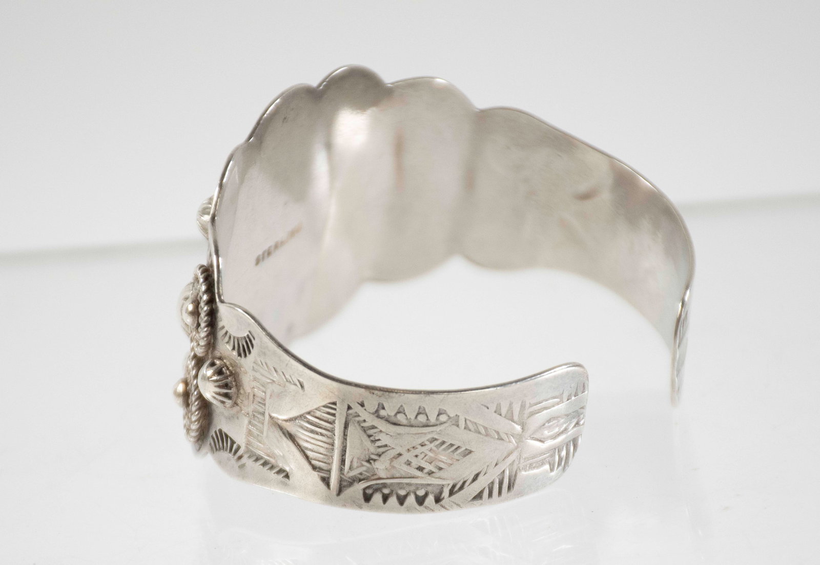 Three Sterling Silver Cuff Bracelets - 11