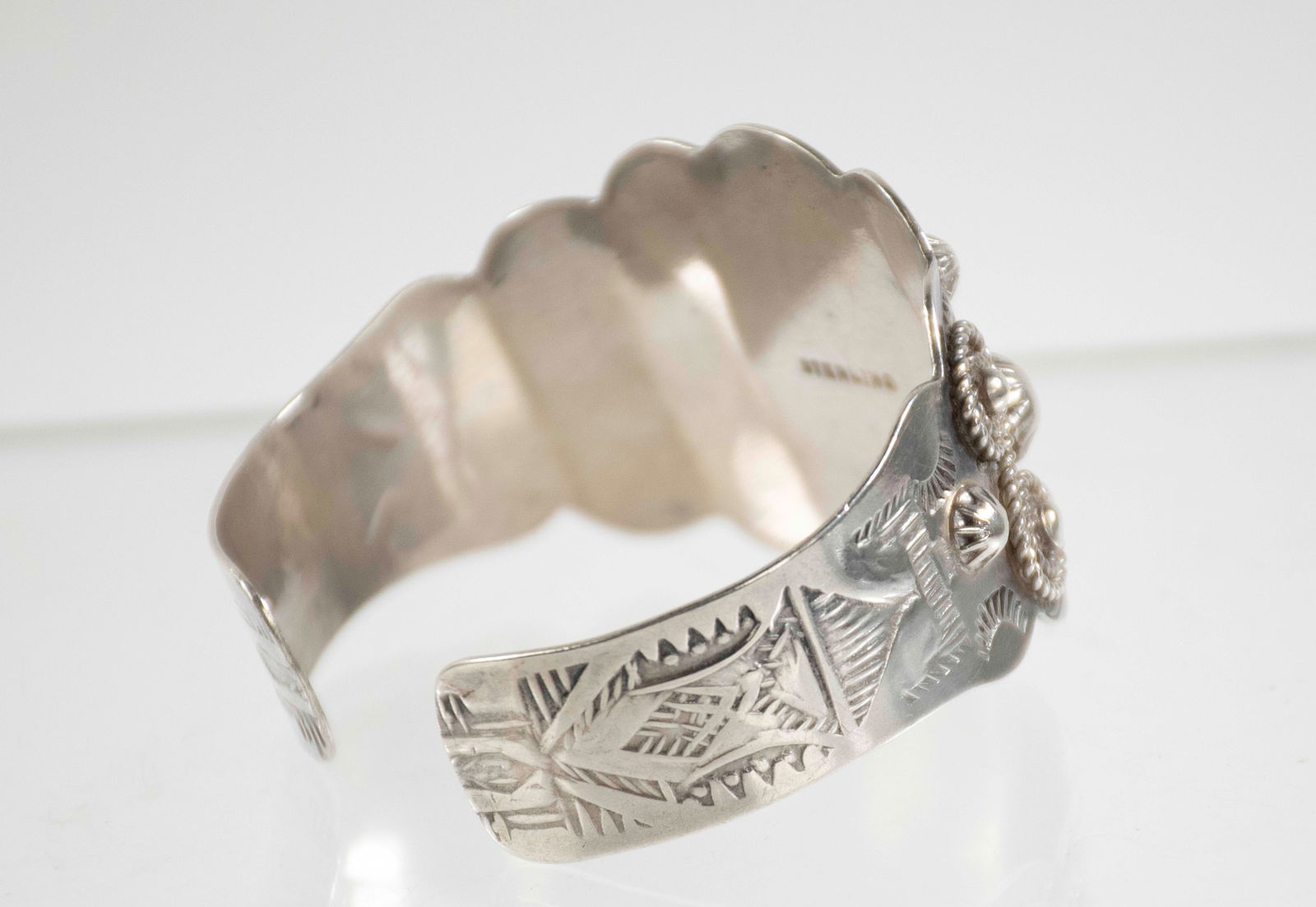 Three Sterling Silver Cuff Bracelets - 12