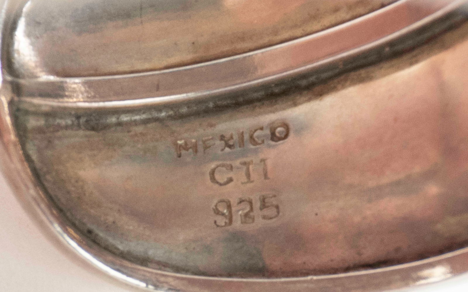 Three Sterling Silver Cuff Bracelets - 5