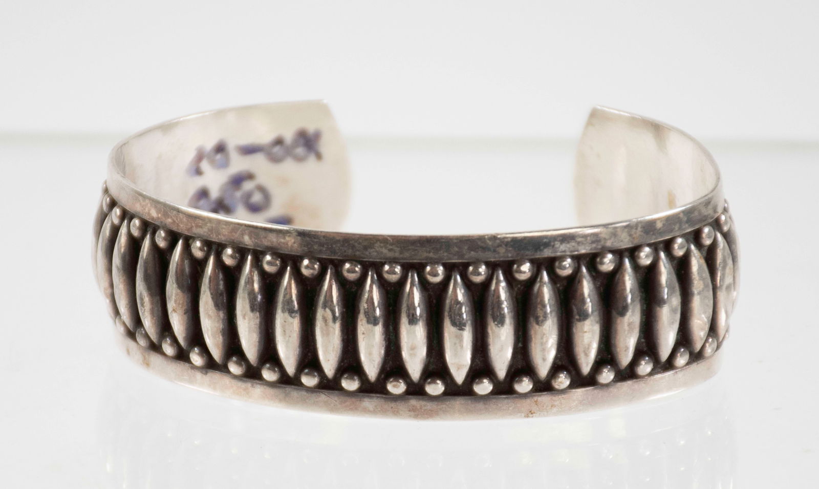 Three Sterling Silver Cuff Bracelets - 6