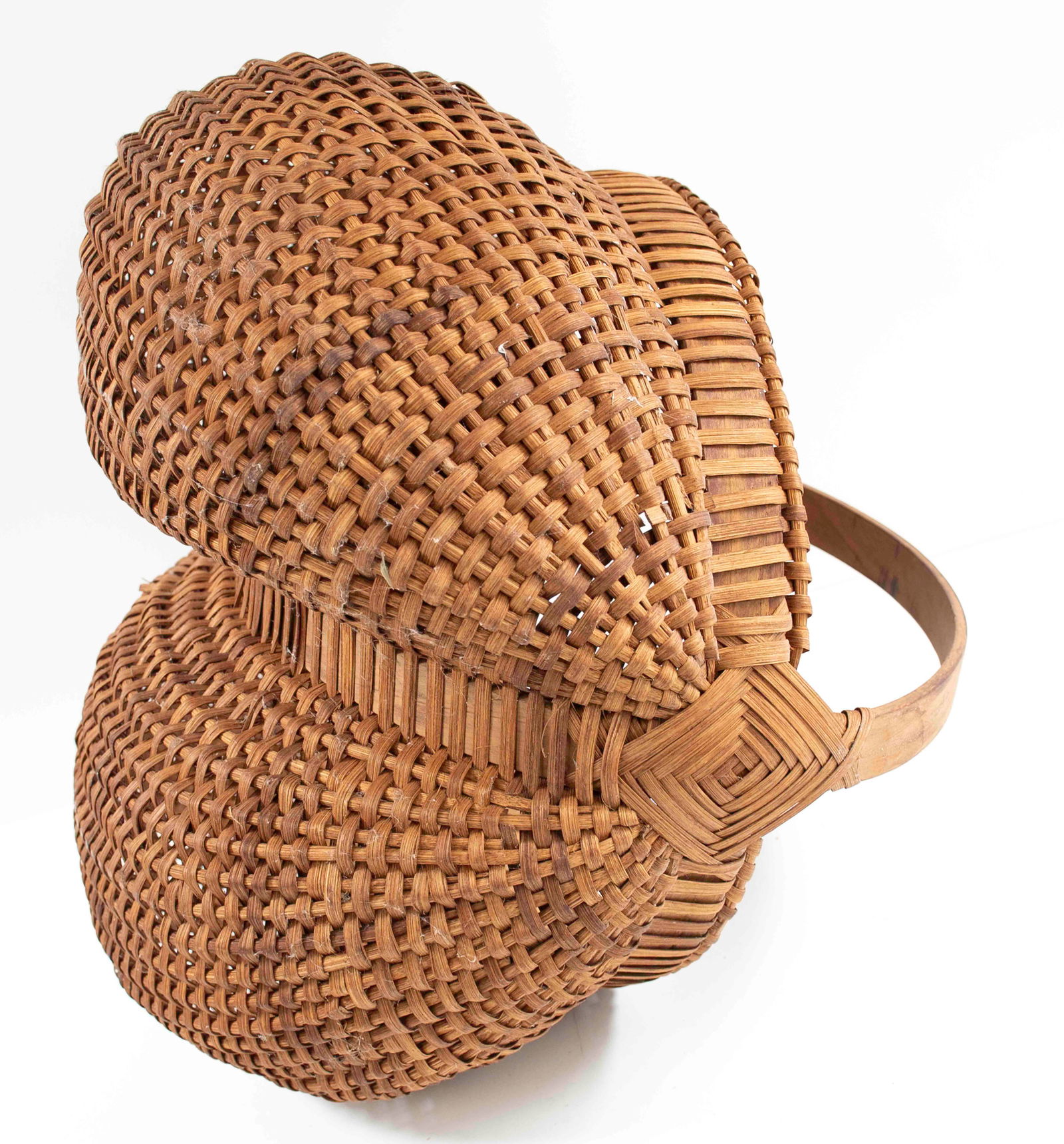 Southern Split Oak Buttocks Basket - 2