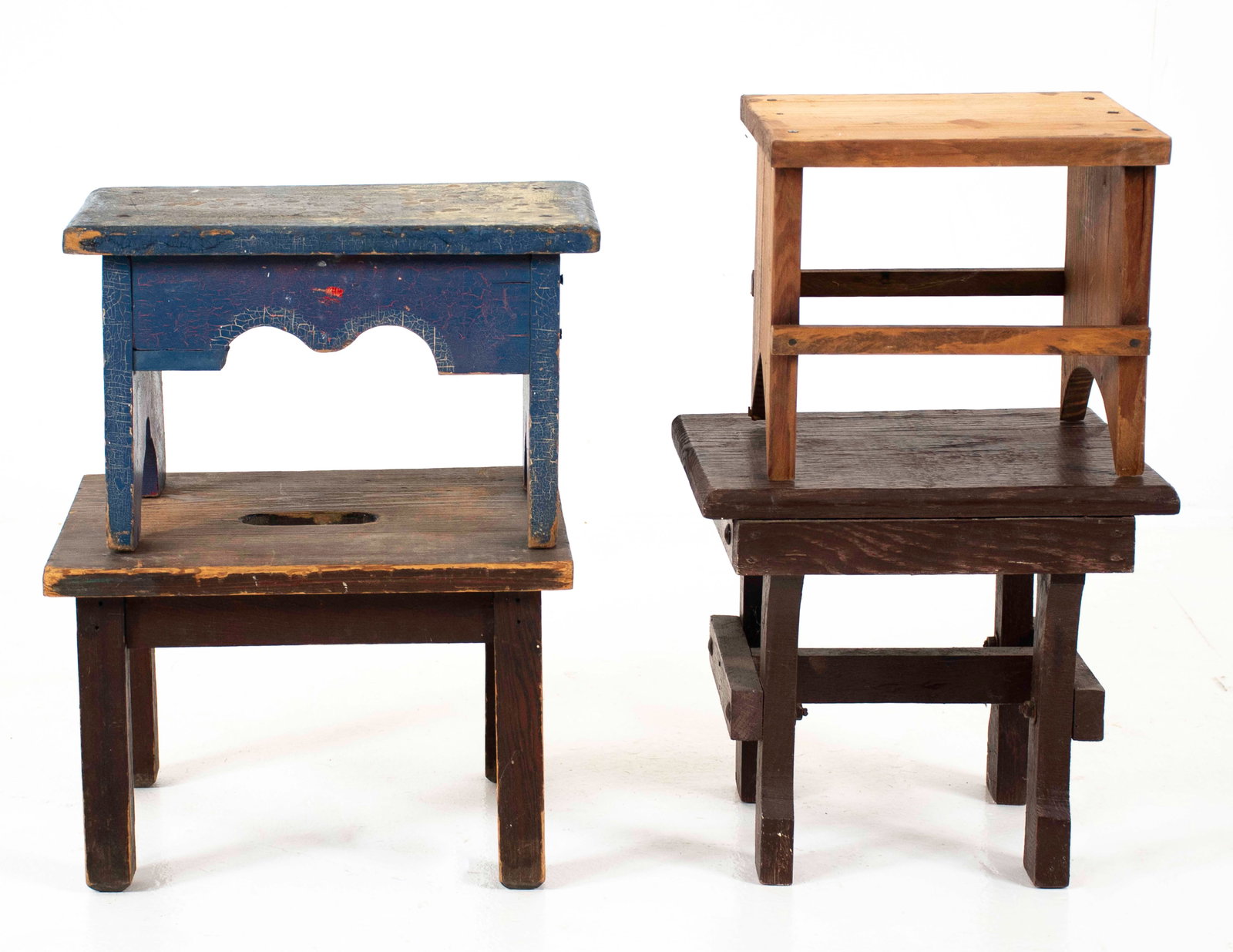 Four Country Stools (1 of 7)