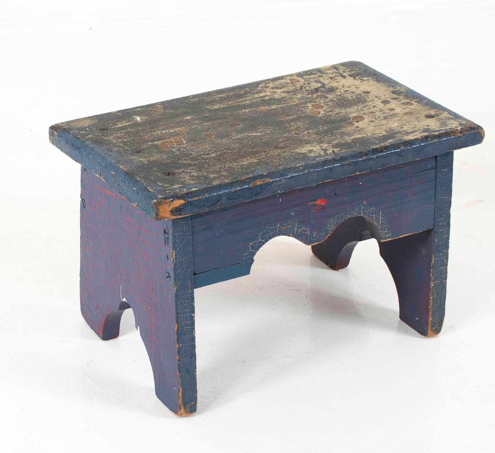 Four Country Stools - 5