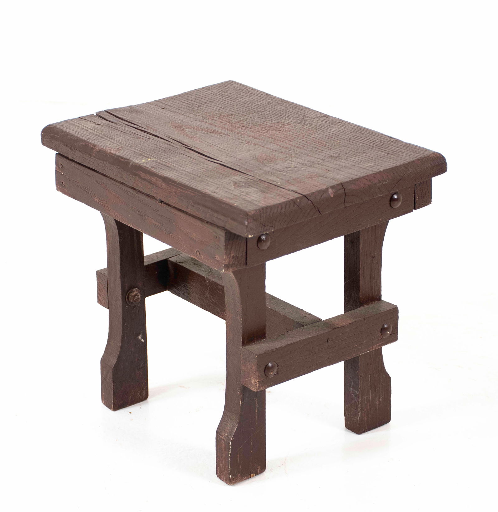 Four Country Stools - 7