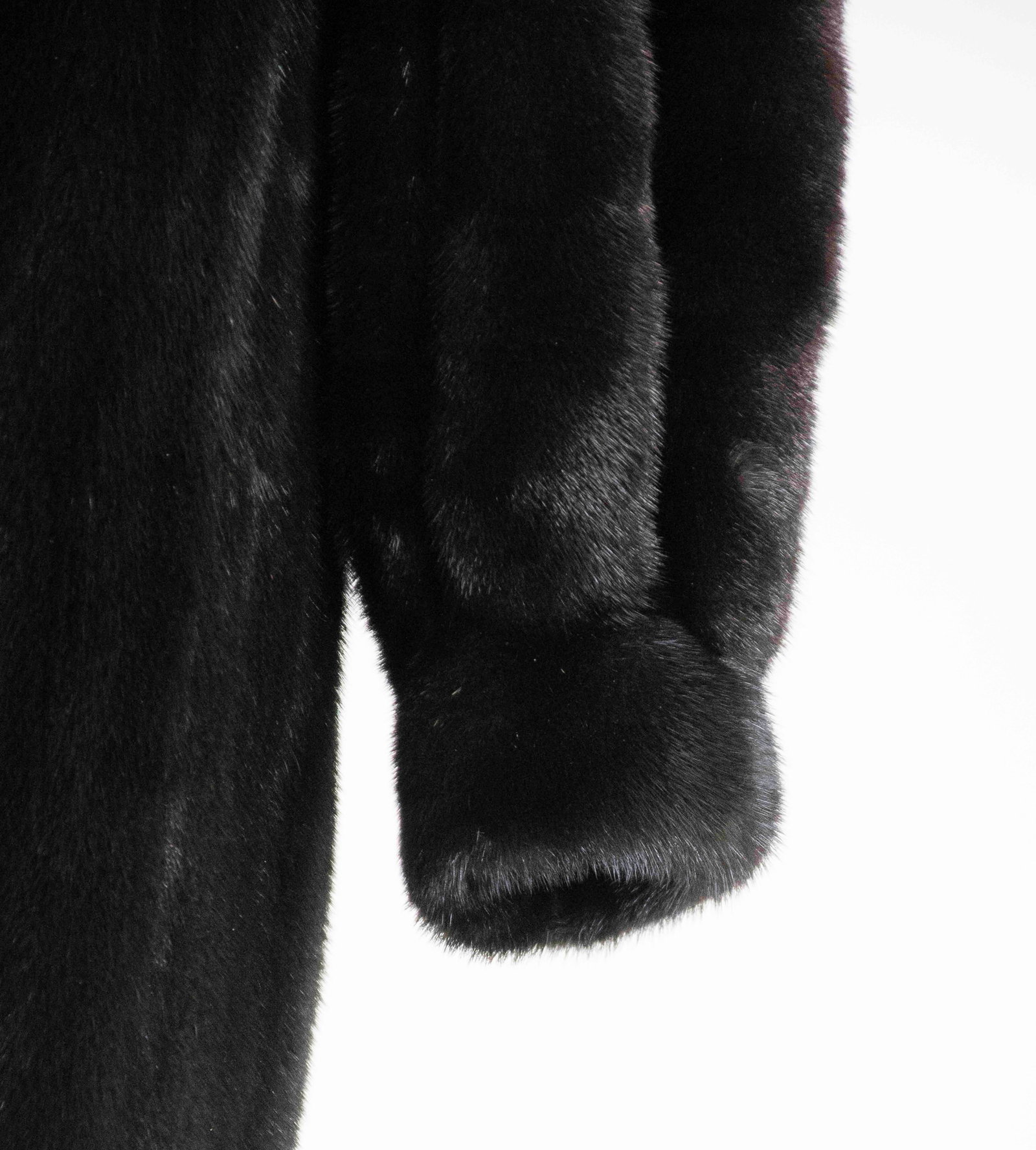 John Adkins Black Willow Natural Ranch Mink Coat - 7