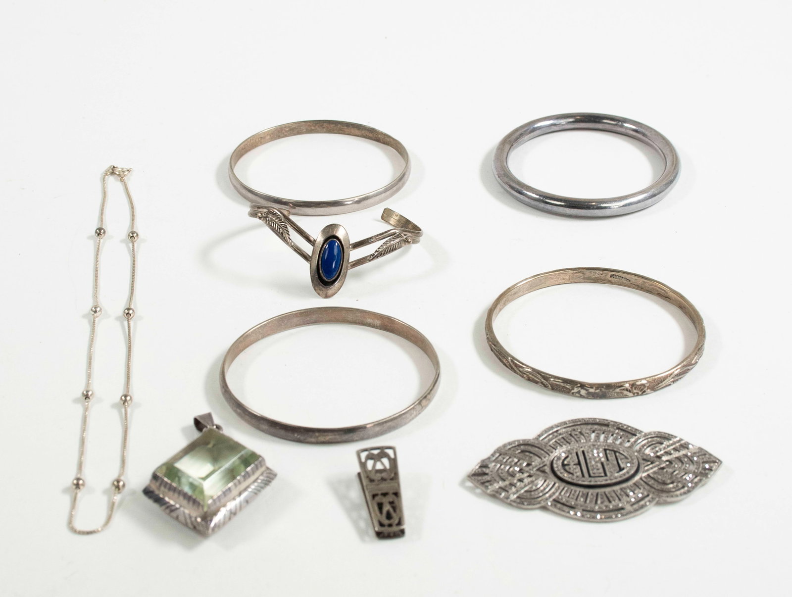Lot of Vintage Sterling Silver Jewelry (1 of 10)