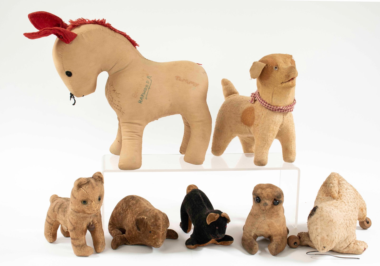 Seven Cloth Stuffed Animals (1 of 19)