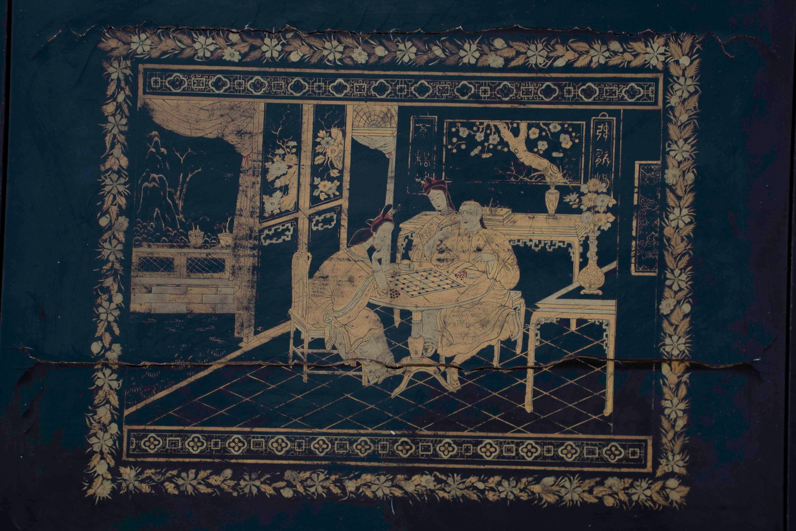 Chinese Export Lacquer Game Table - 12