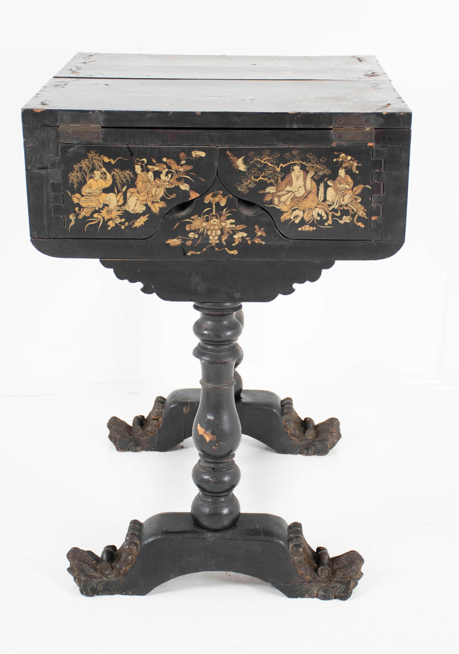 Chinese Export Lacquer Game Table (1 of 15)