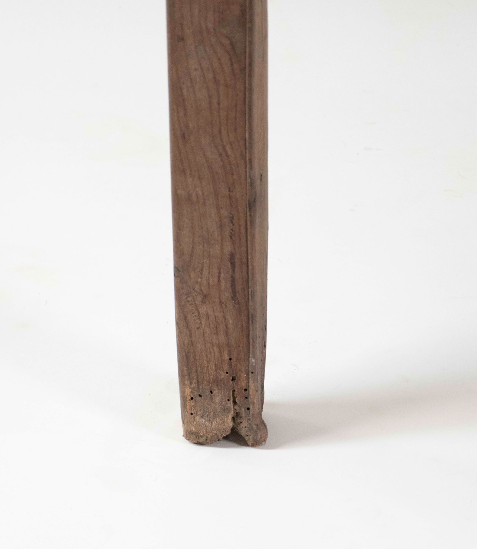 Early Asian Square Teak Table - 4