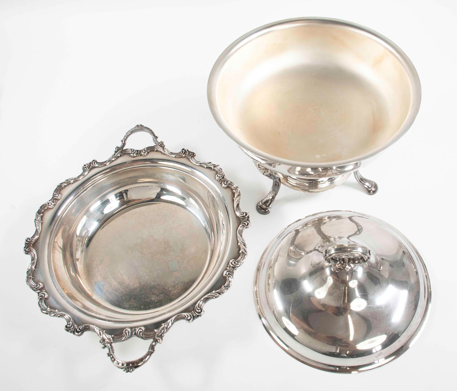 Three Silverplate Serving Pieces - 4