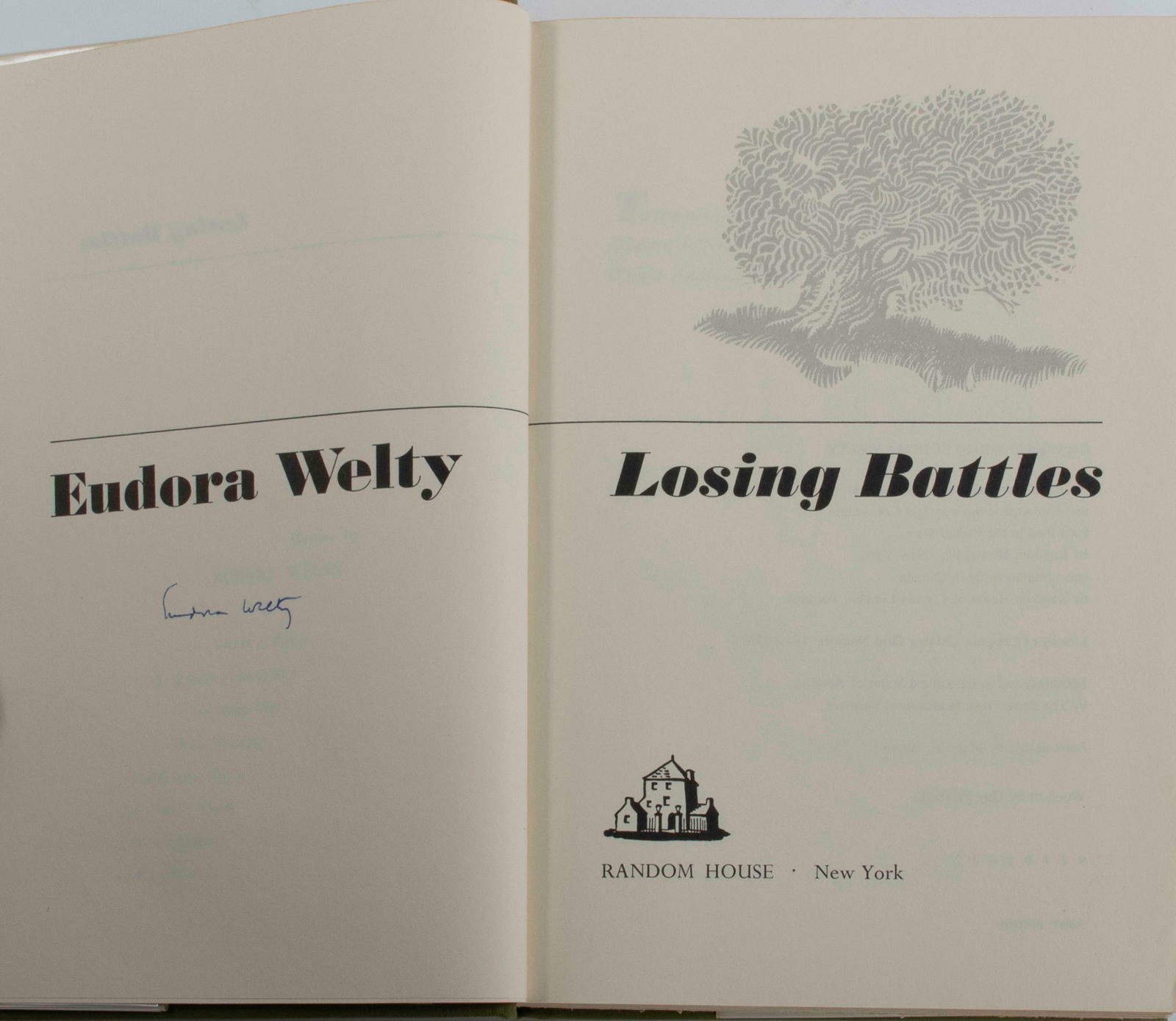 Two Eudora Welty Signed Books - 3