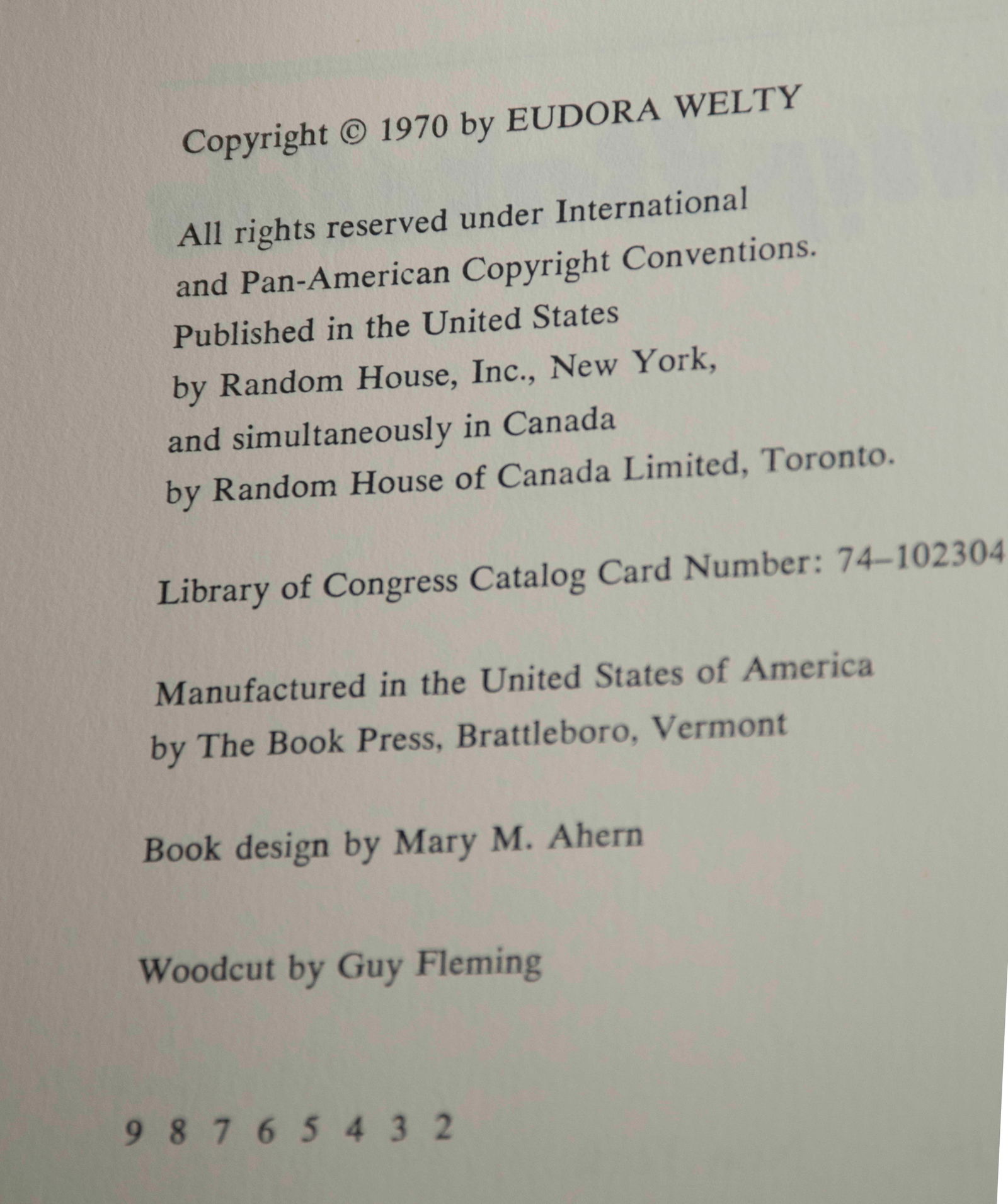 Two Eudora Welty Signed Books - 5