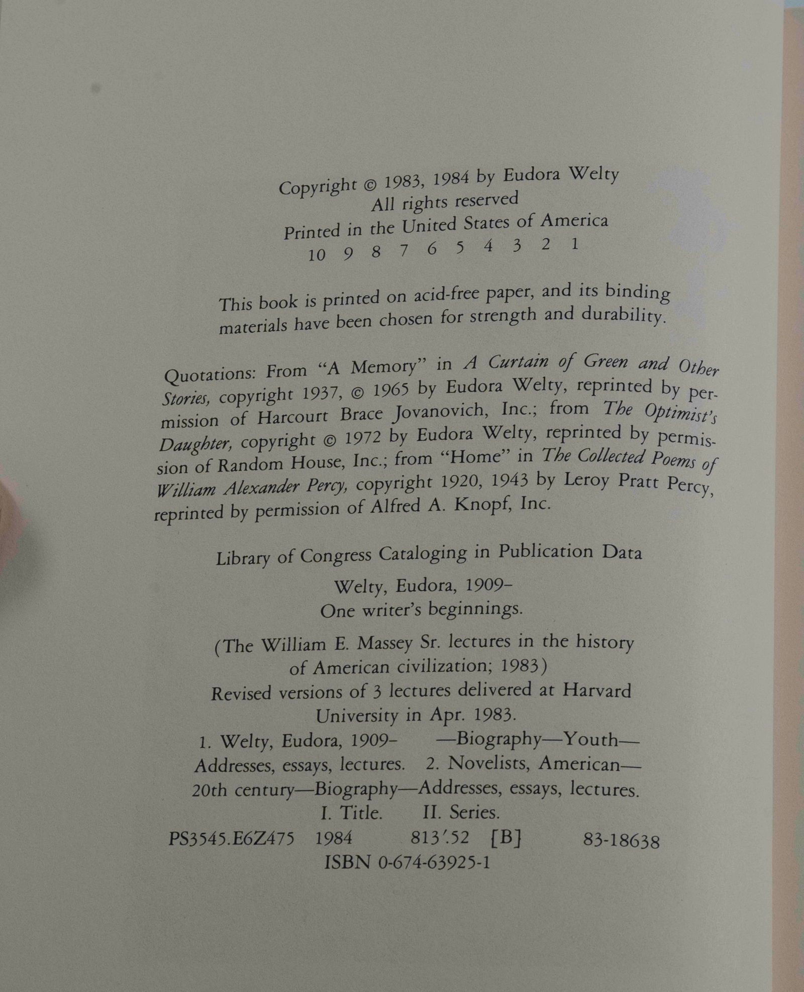 Two Eudora Welty Signed Books - 8