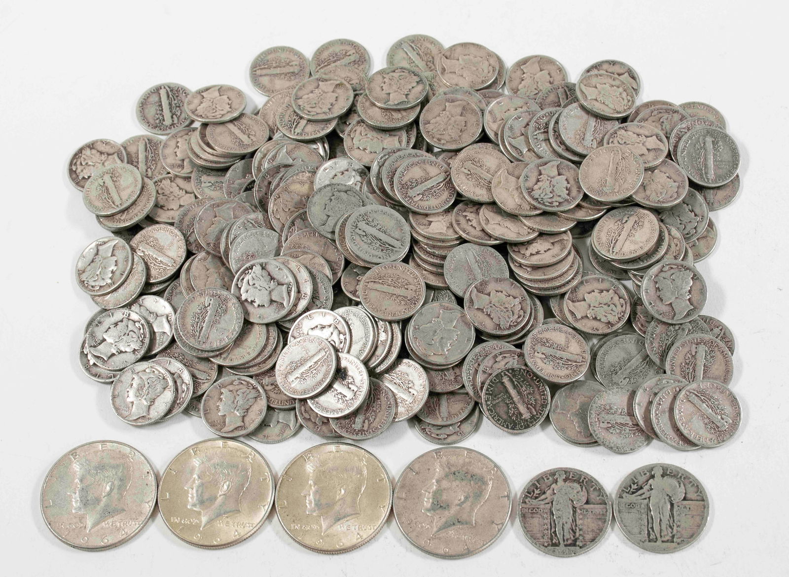 Lot of American Silver Coins (1 of 5)