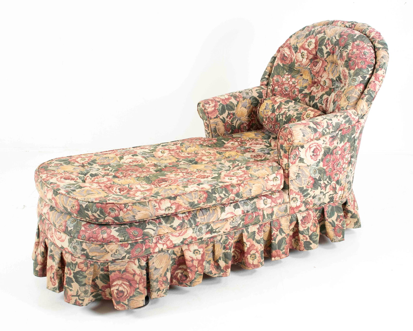 Skirted Chaise Lounge (1 of 6)