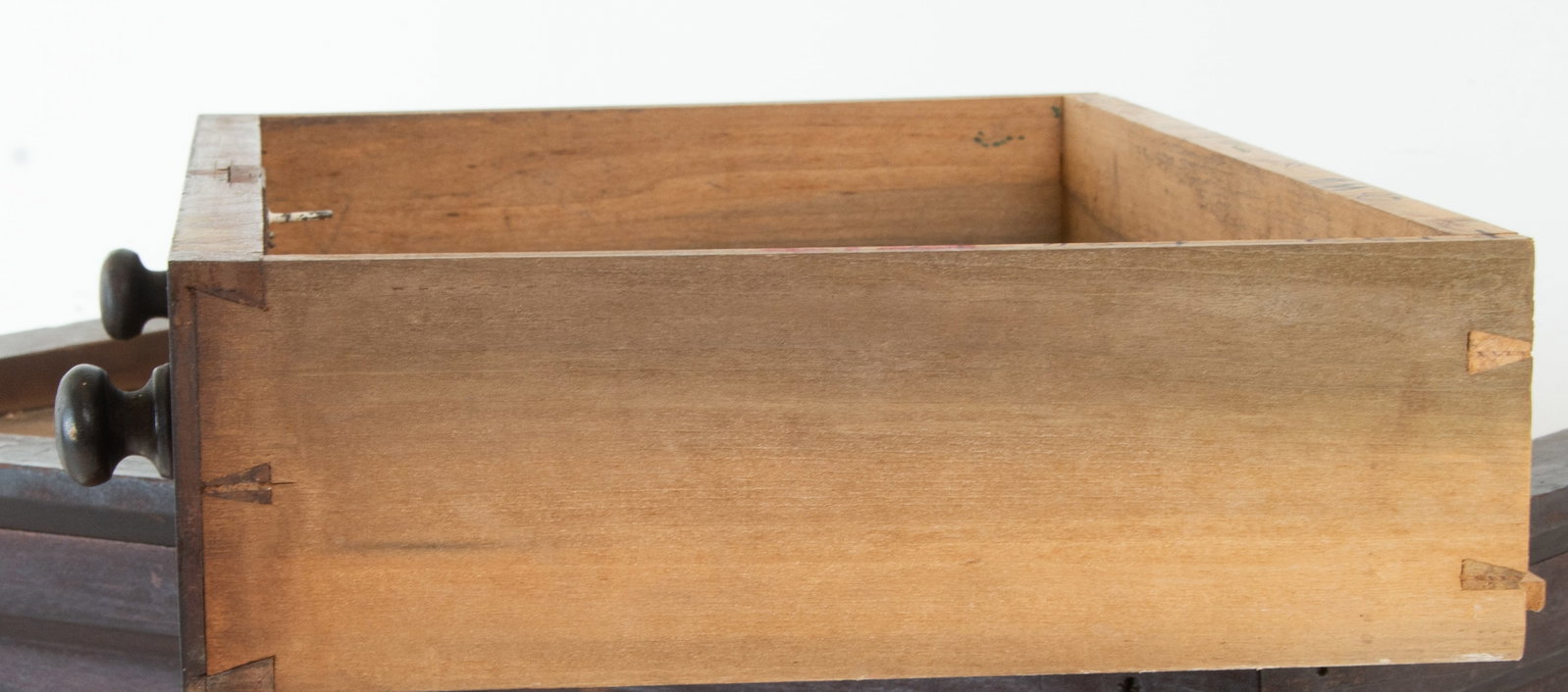 19th C. Walnut Table Top Cabinet - 8
