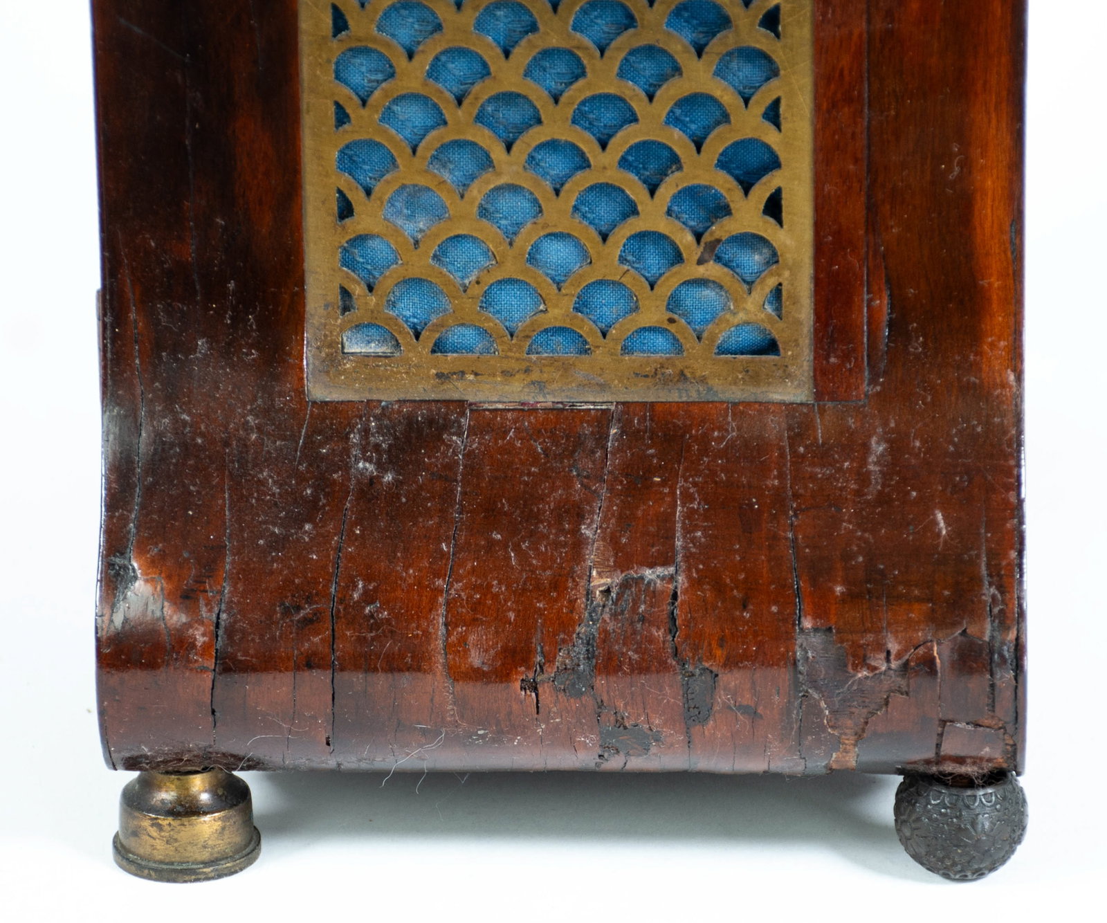 Late Georgian Mahogany Bracket Clock - 5