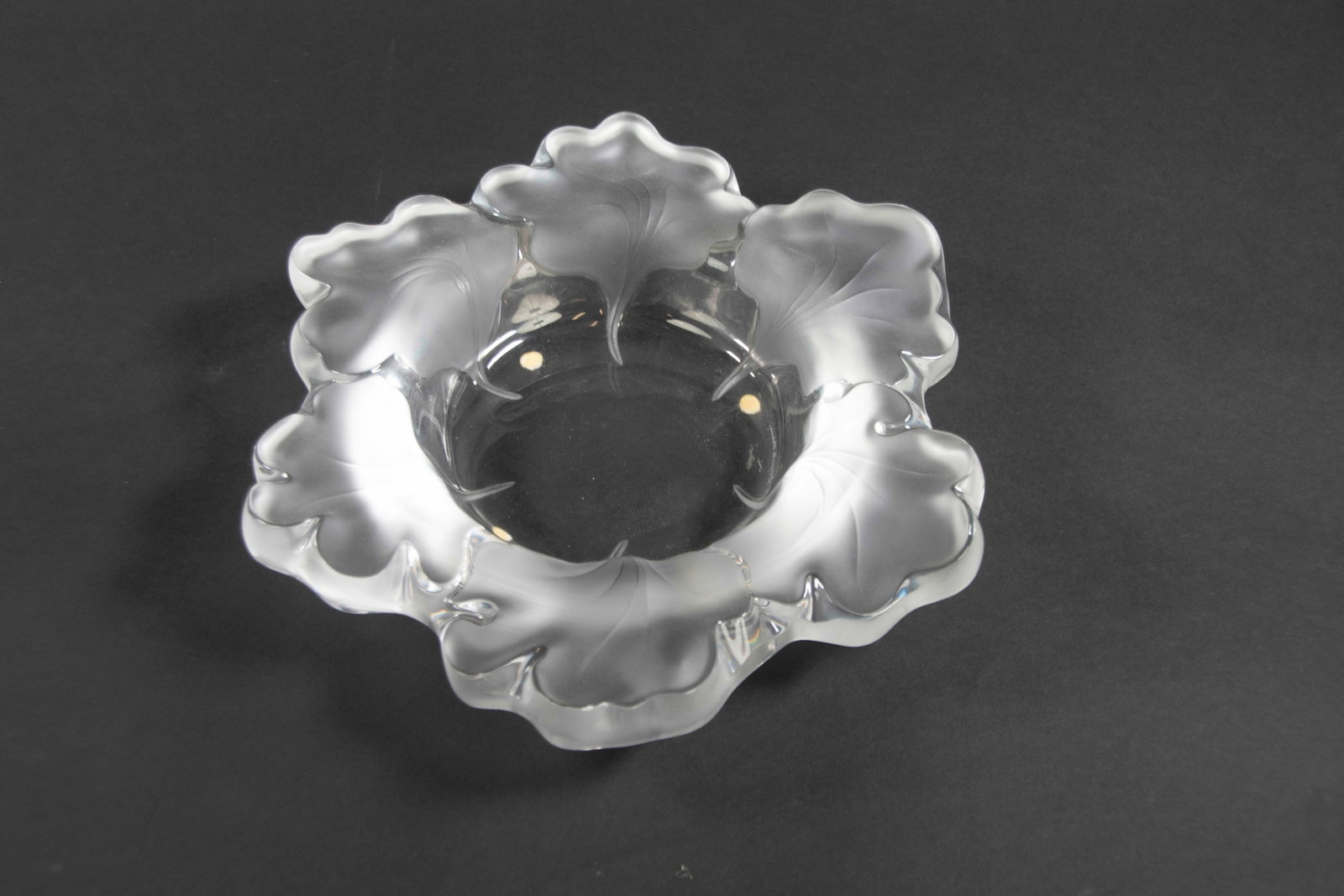 Lalique Crystal Capucines Center Bowl (1 of 7)