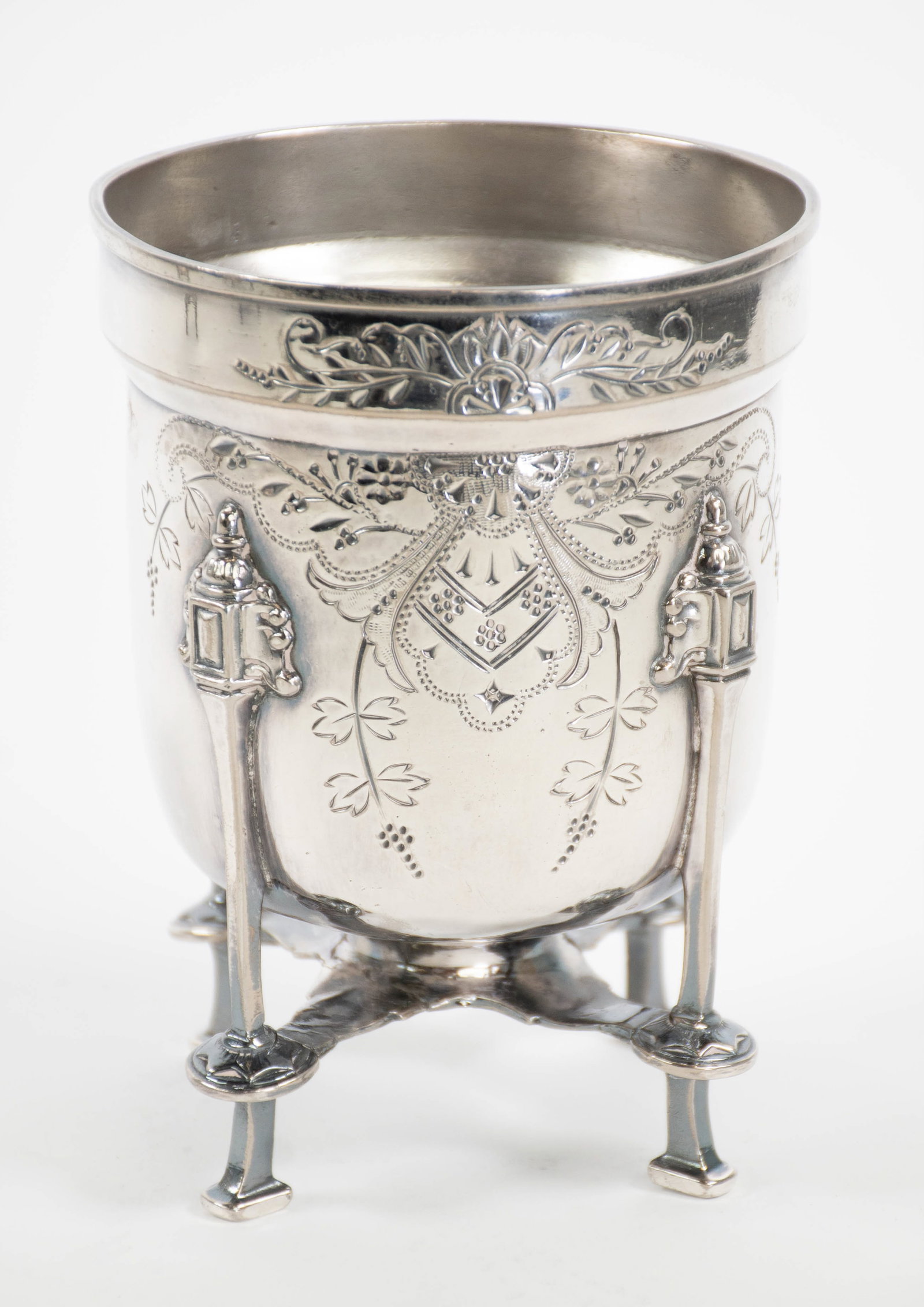 Aesthetic Movement Silver Plate Tea Service - 7