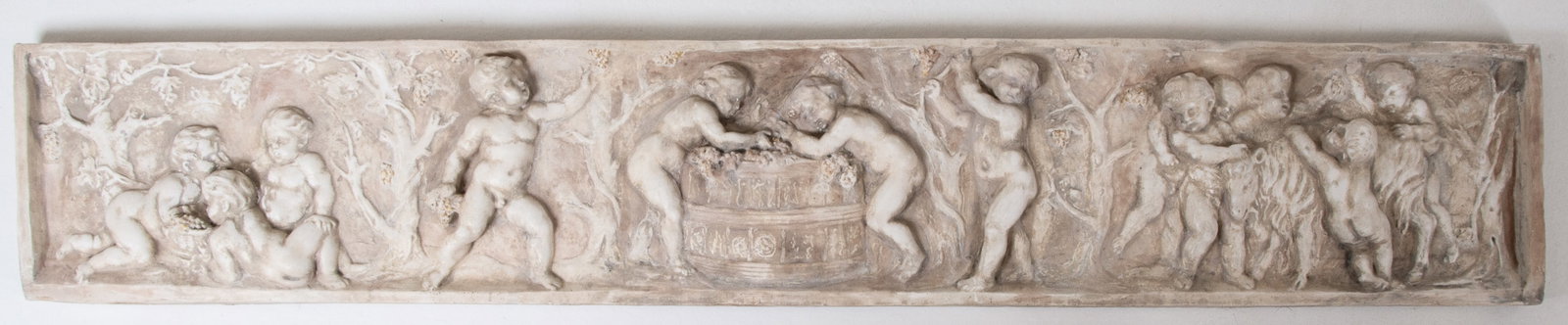2 Neoclassical Style Cast Plaster Relief Plaques - 3