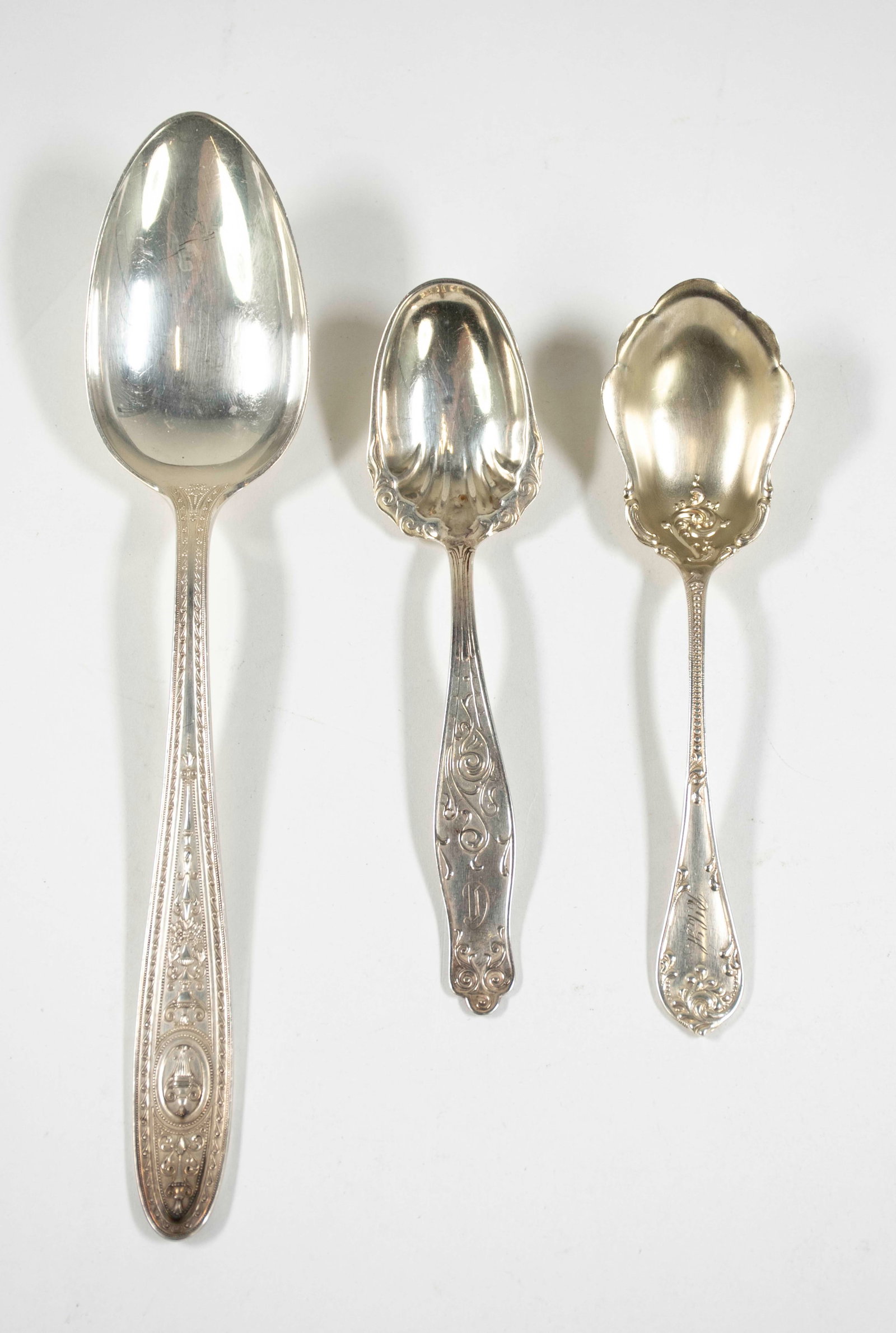 12 Pcs. Assorted Sterling Silver Flatware - 4
