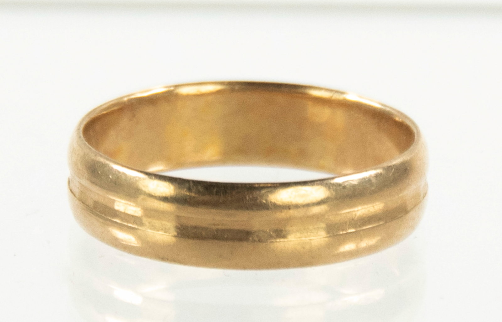 14K Yellow Gold Wedding Band (1 of 2)
