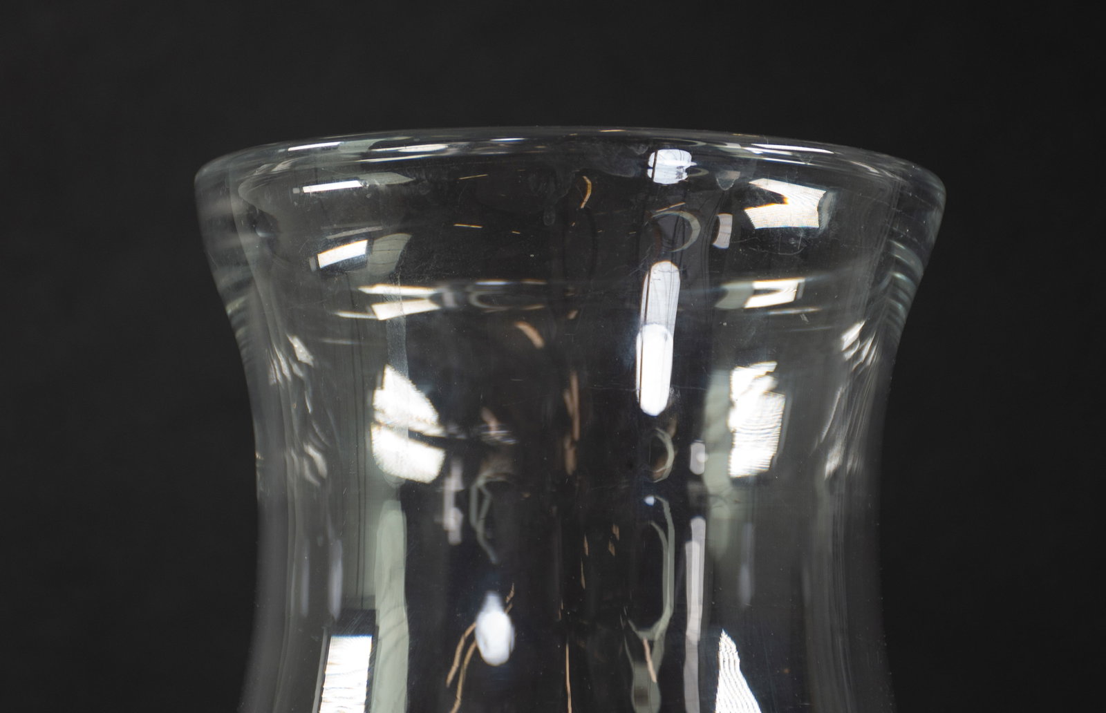 Colonial Wmsbg Blenko Hurricane Shade,Candlestick - 4