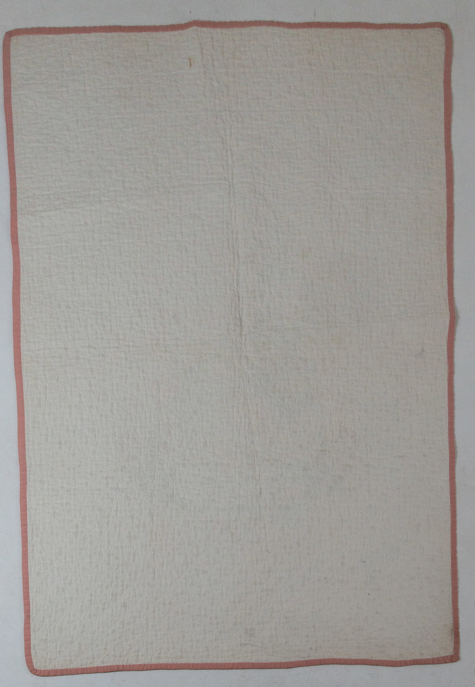 Antique Embroidered Crib Quilt - 5