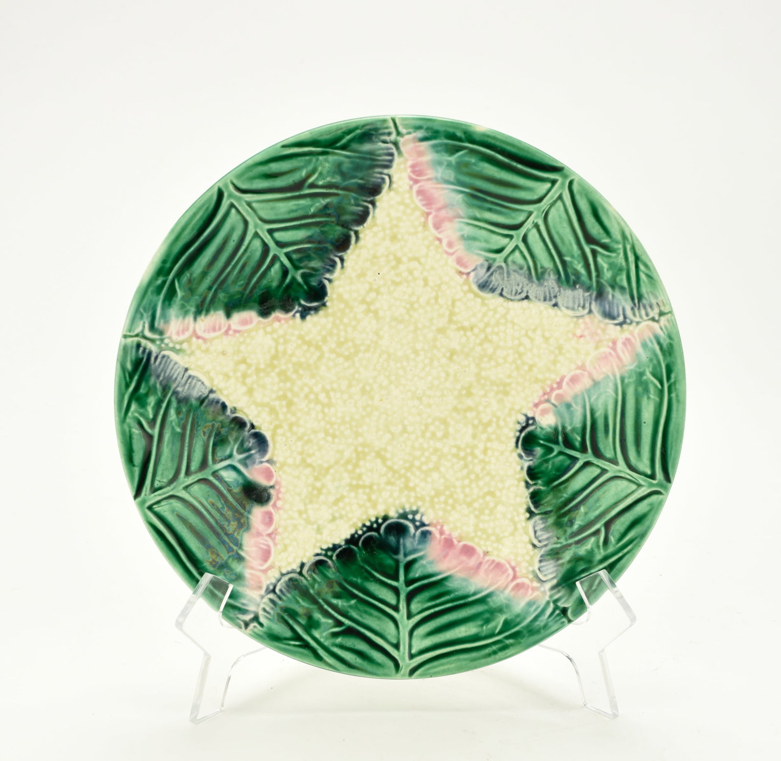 6 Pcs. Majolica "Cauliflower" - 6