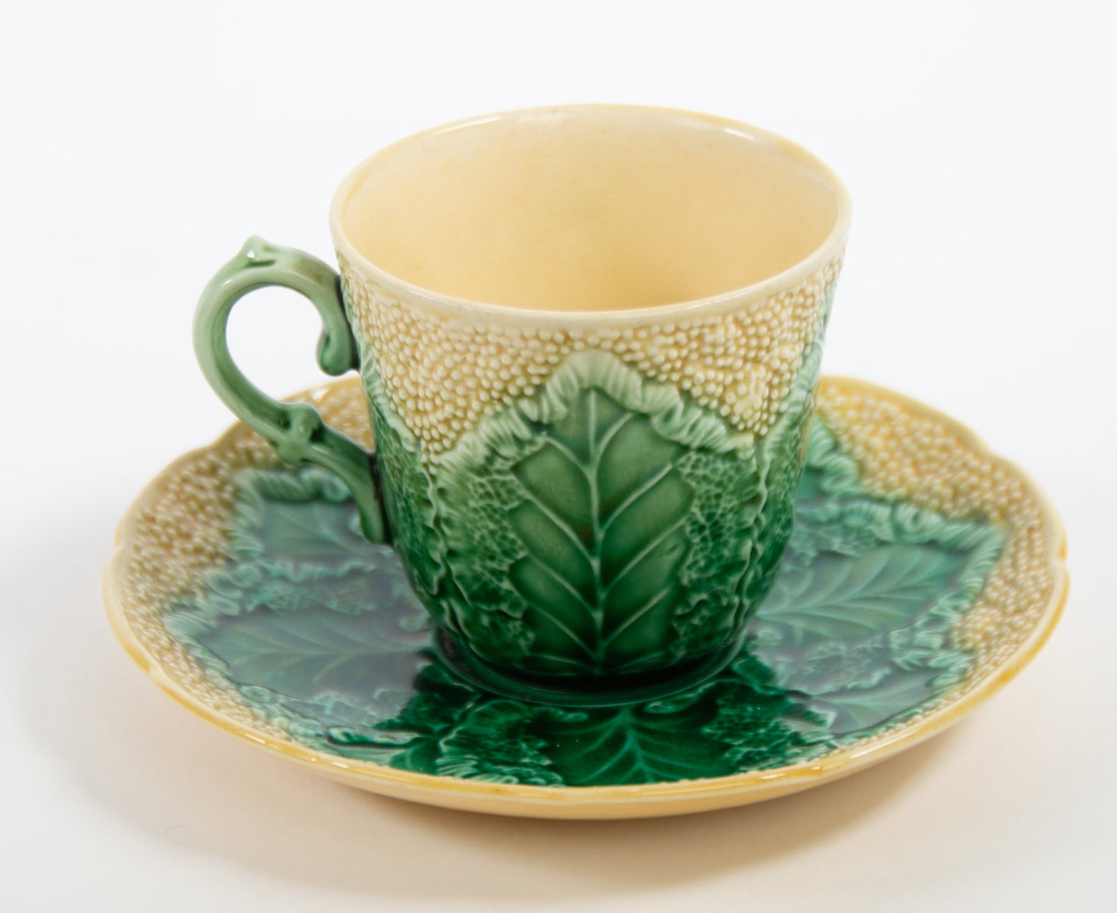 6 Pcs. Majolica "Cauliflower" - 8