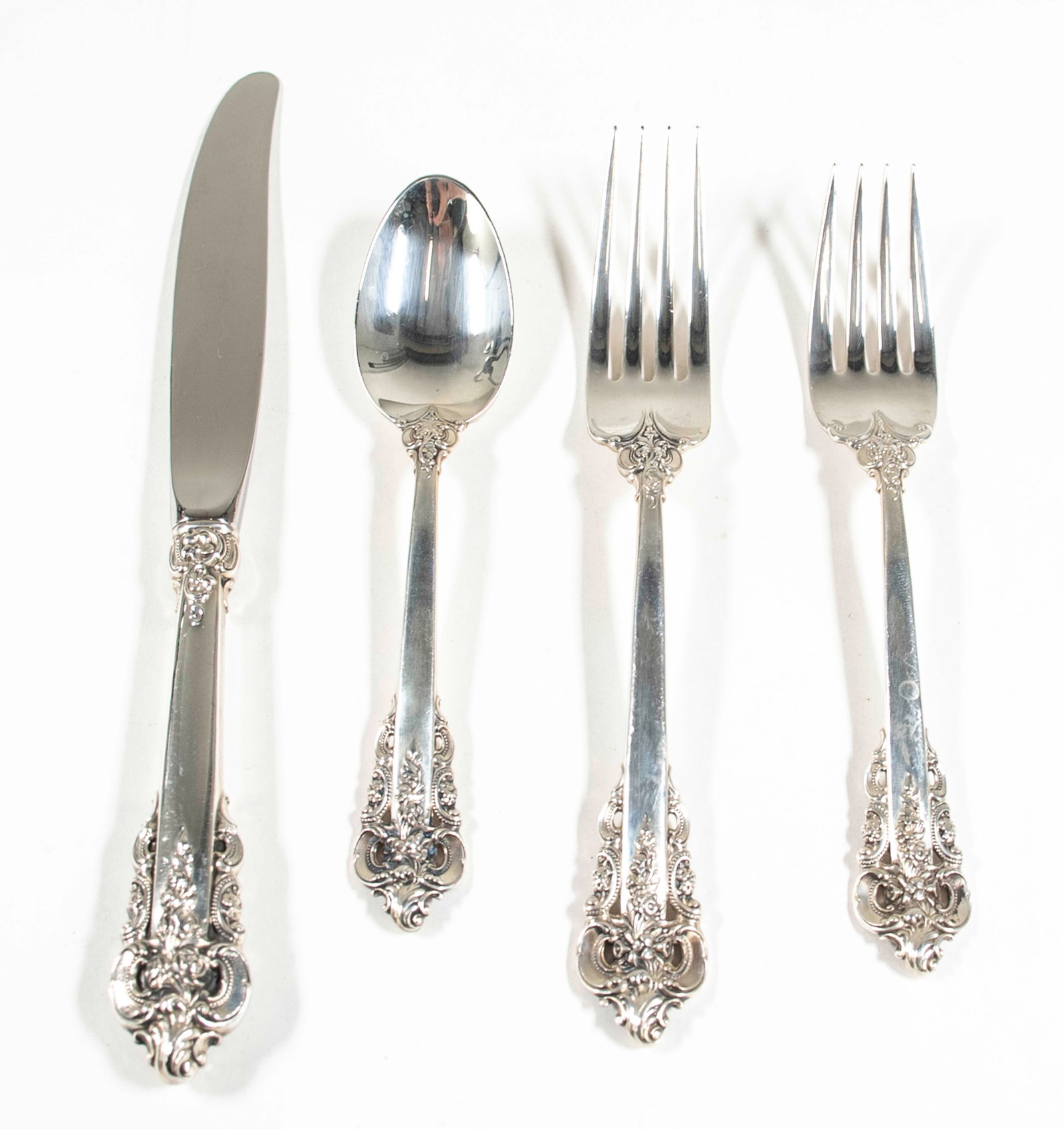 Wallace Grand Baroque Sterling Silver Flatware - 2
