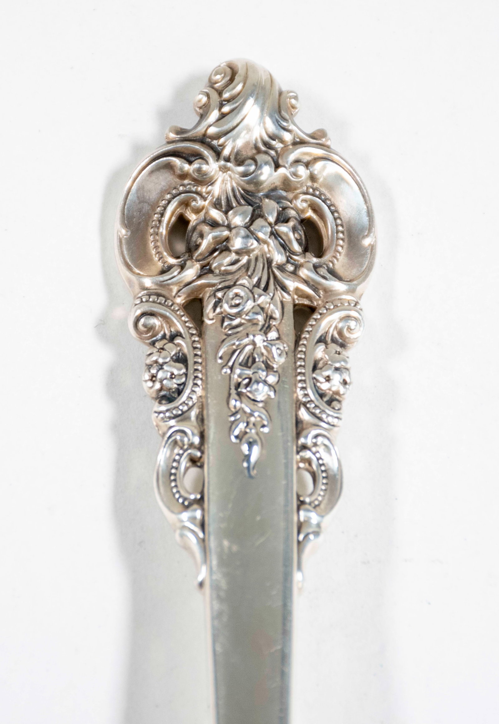 Wallace Grand Baroque Sterling Silver Flatware - 4