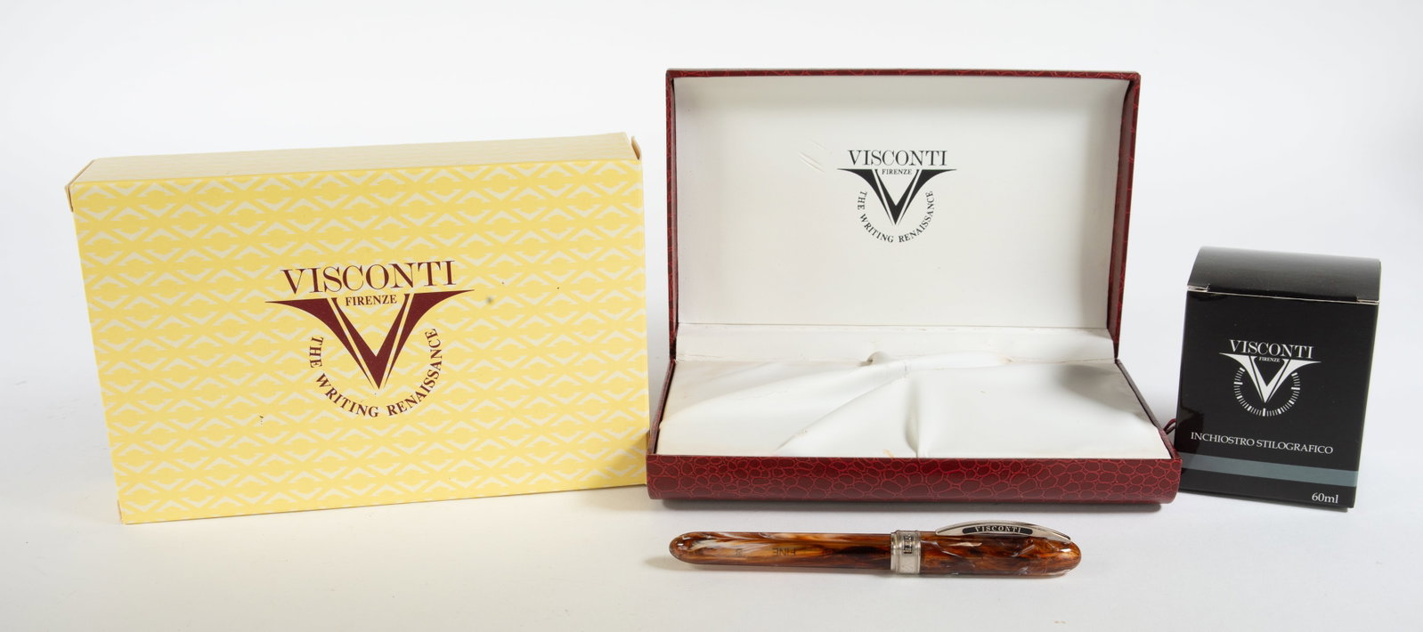 Visconti "Van Gogh" Midi Tortoise Rollerball Pen - 7