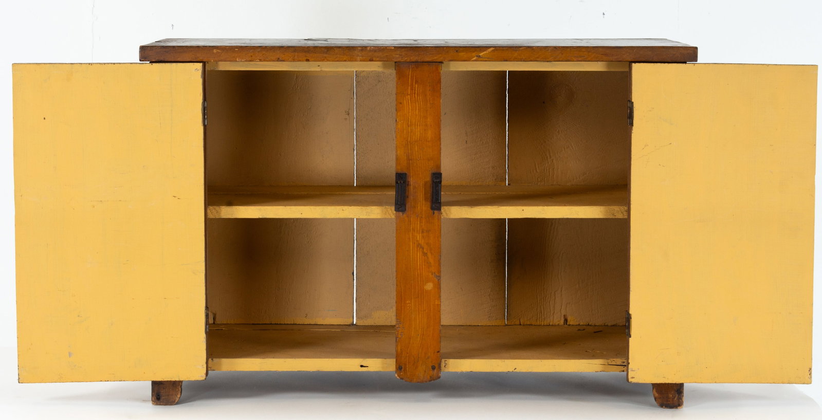 Grain Painted Pine Table Top Cabinet - 6