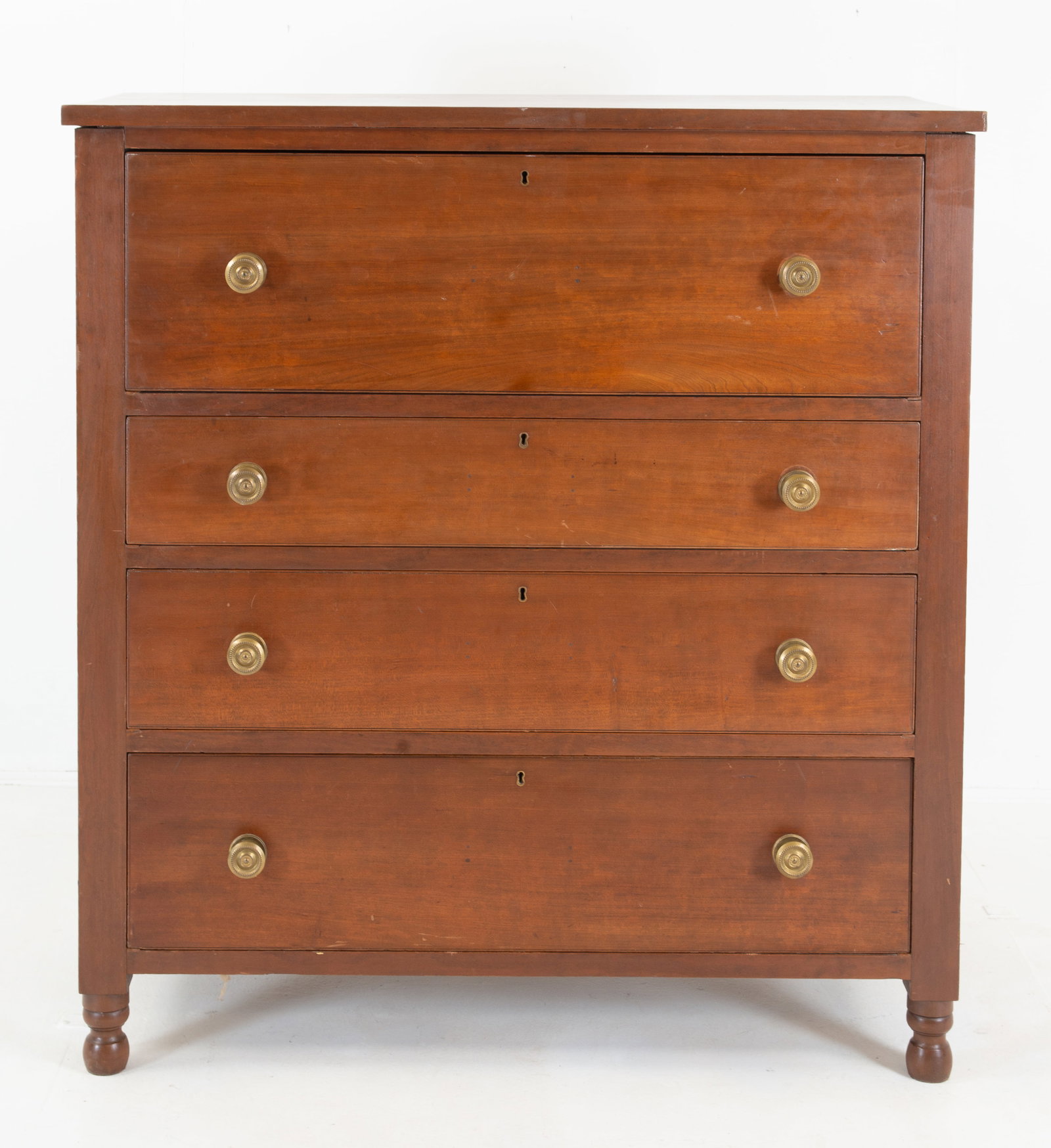 19th C. American Cherry Chest of Drawers (1 of 9)