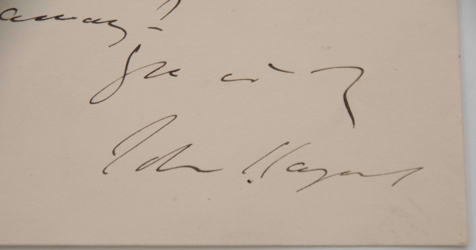 John Singer Sargent Signed Handwritten Letter - 2