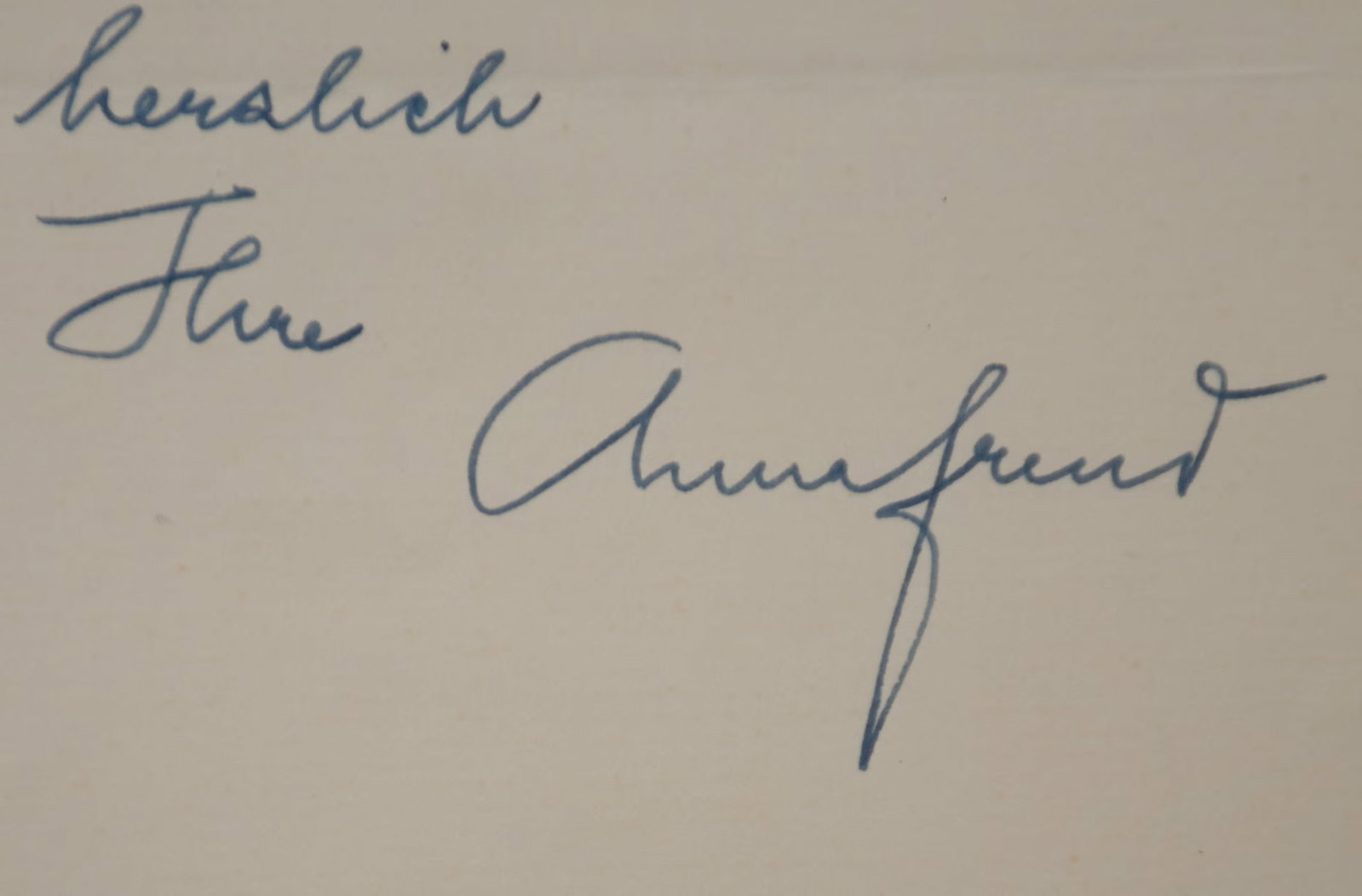 Two Anna Freud Signed Letters - 6